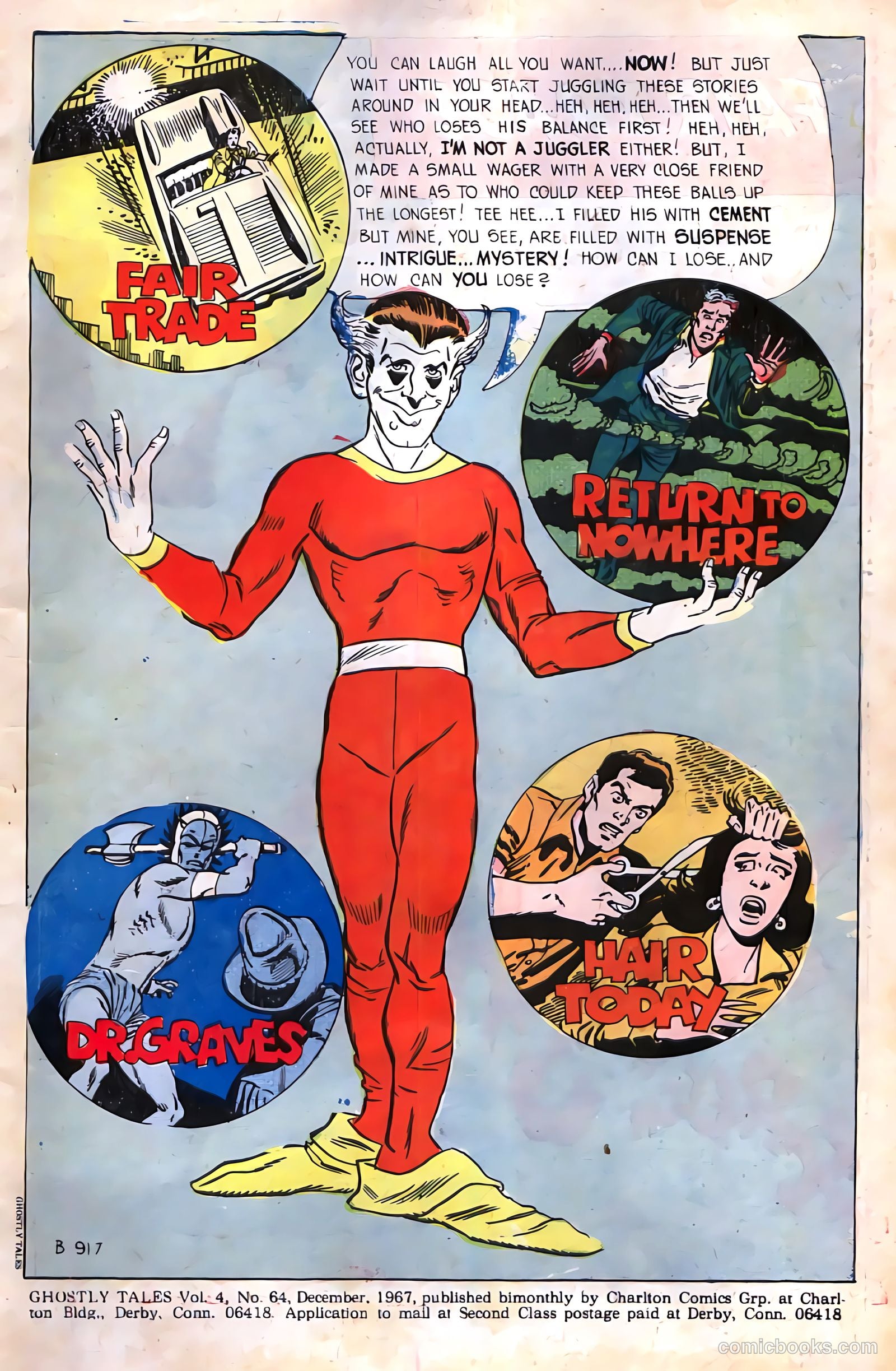 Ghostly Tales #64 (1967) — page 3 of 36
