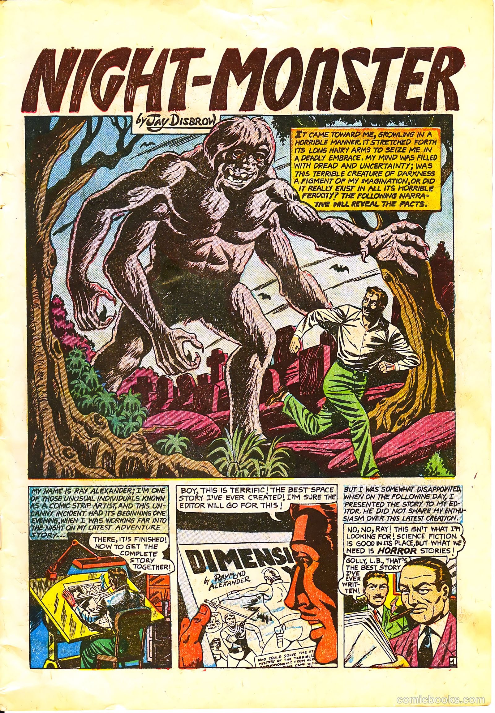 Ghostly Weird Stories #120 (1953) — page 3 of 36