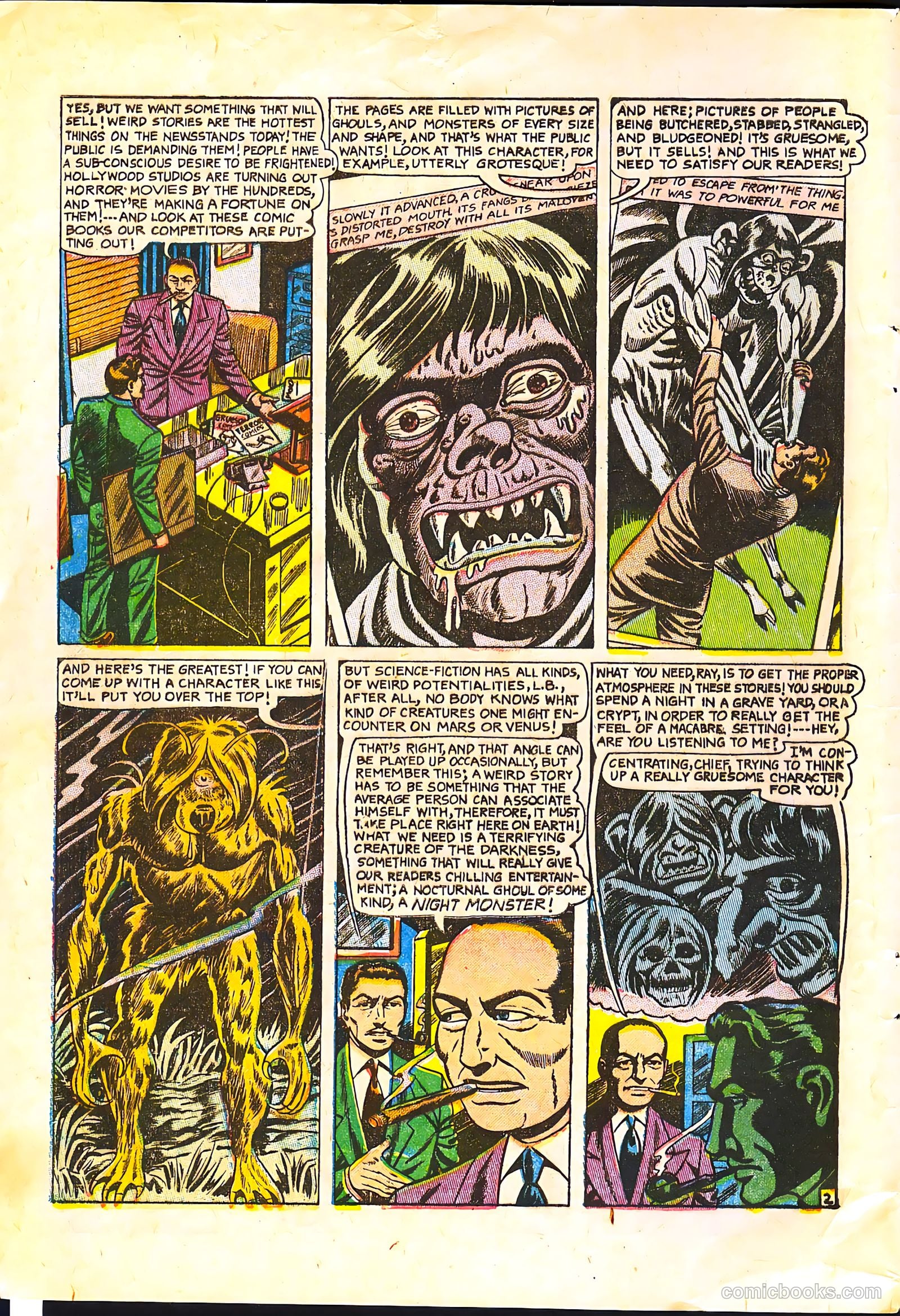 Ghostly Weird Stories #120 (1953) — page 4 of 36