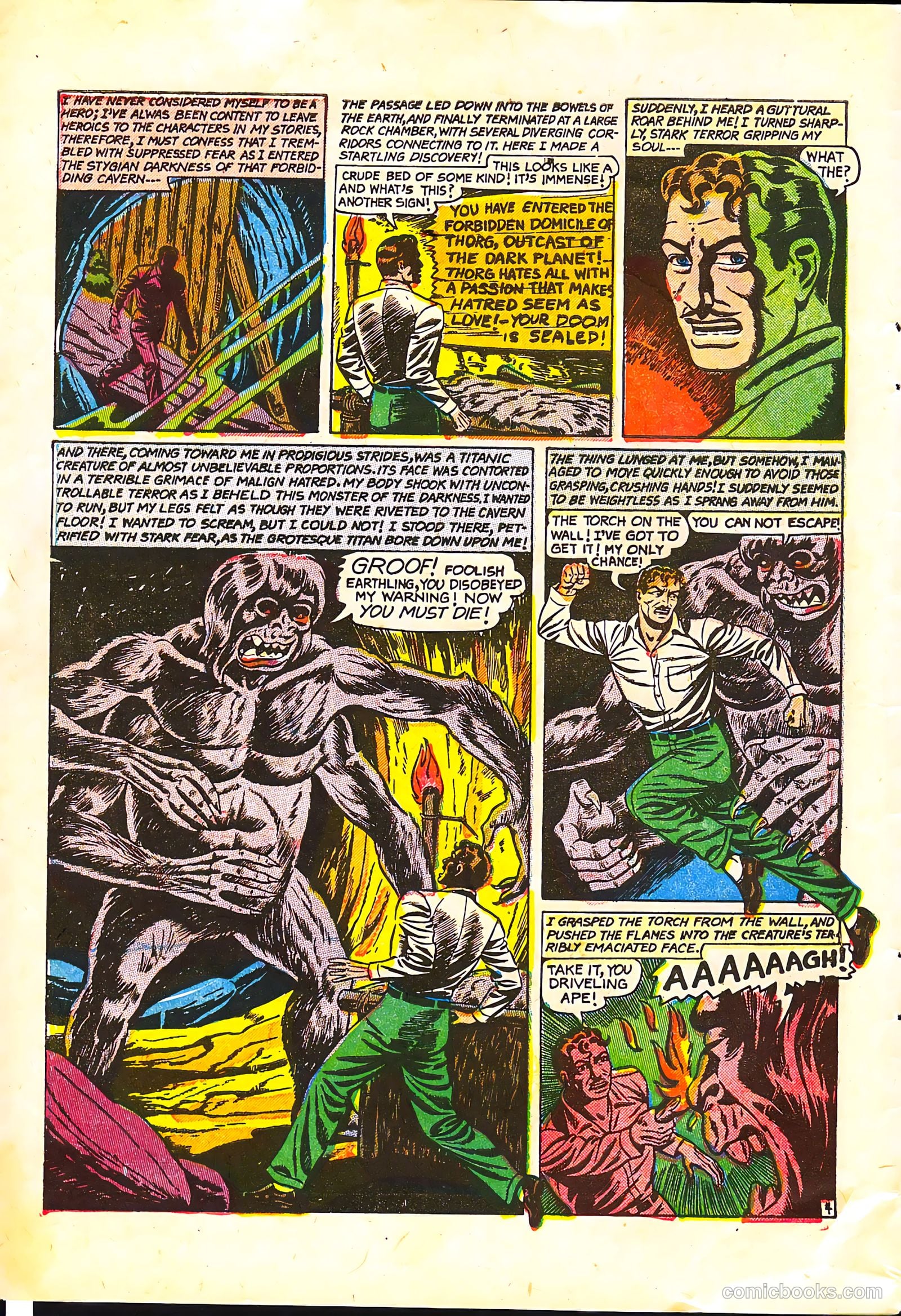 Ghostly Weird Stories #120 (1953) — page 6 of 36