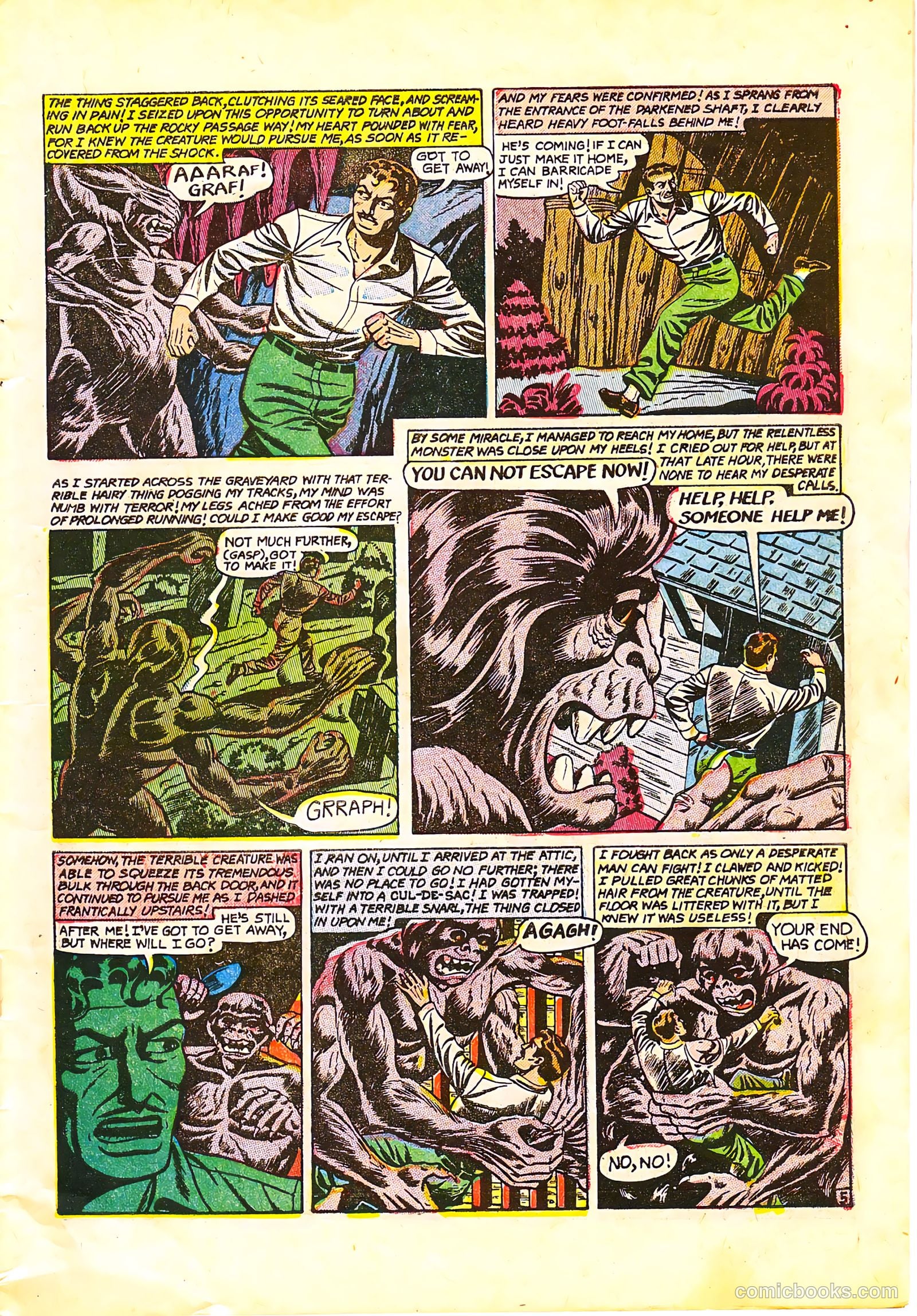 Ghostly Weird Stories #120 (1953) — page 7 of 36