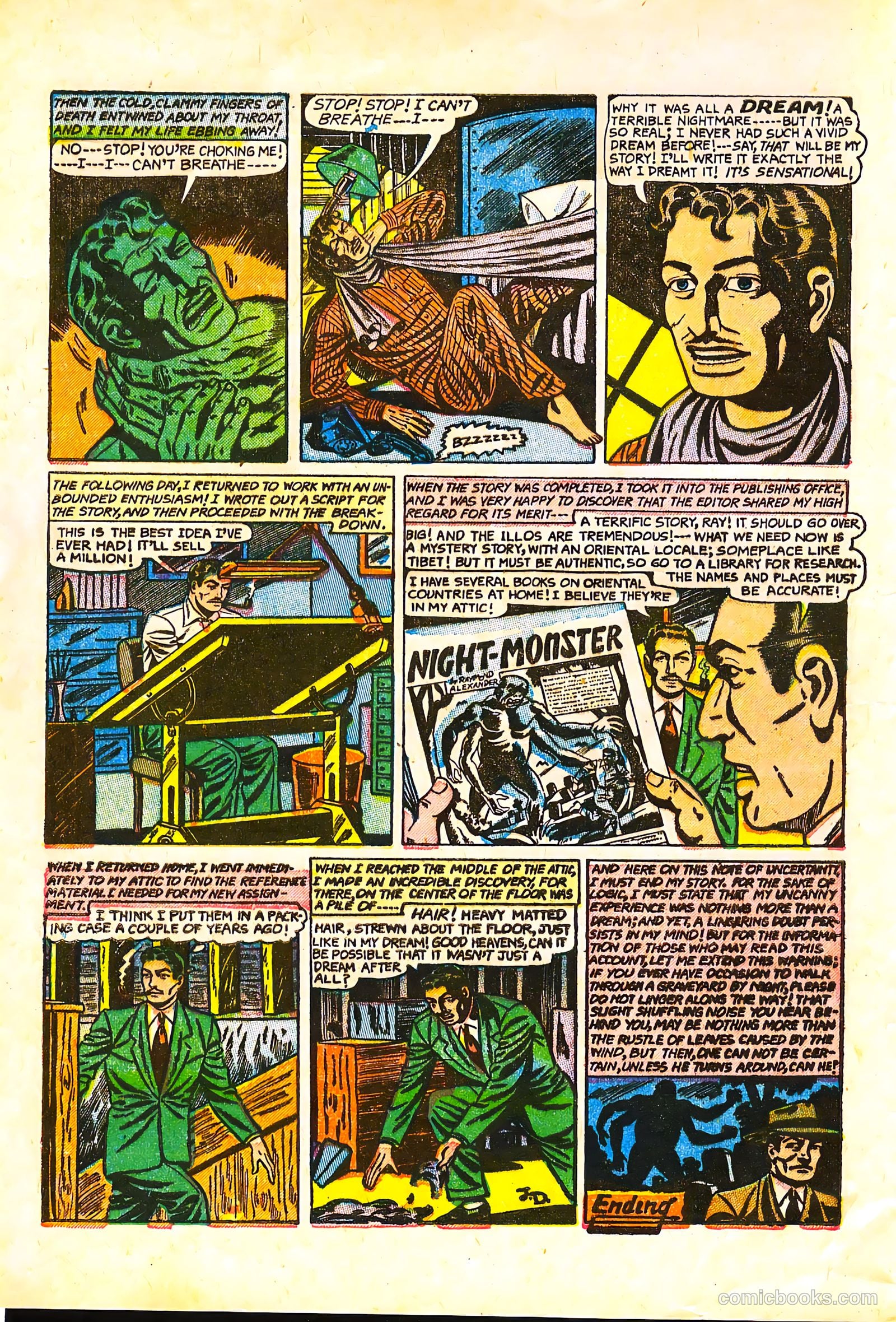 Ghostly Weird Stories #120 (1953) — page 8 of 36
