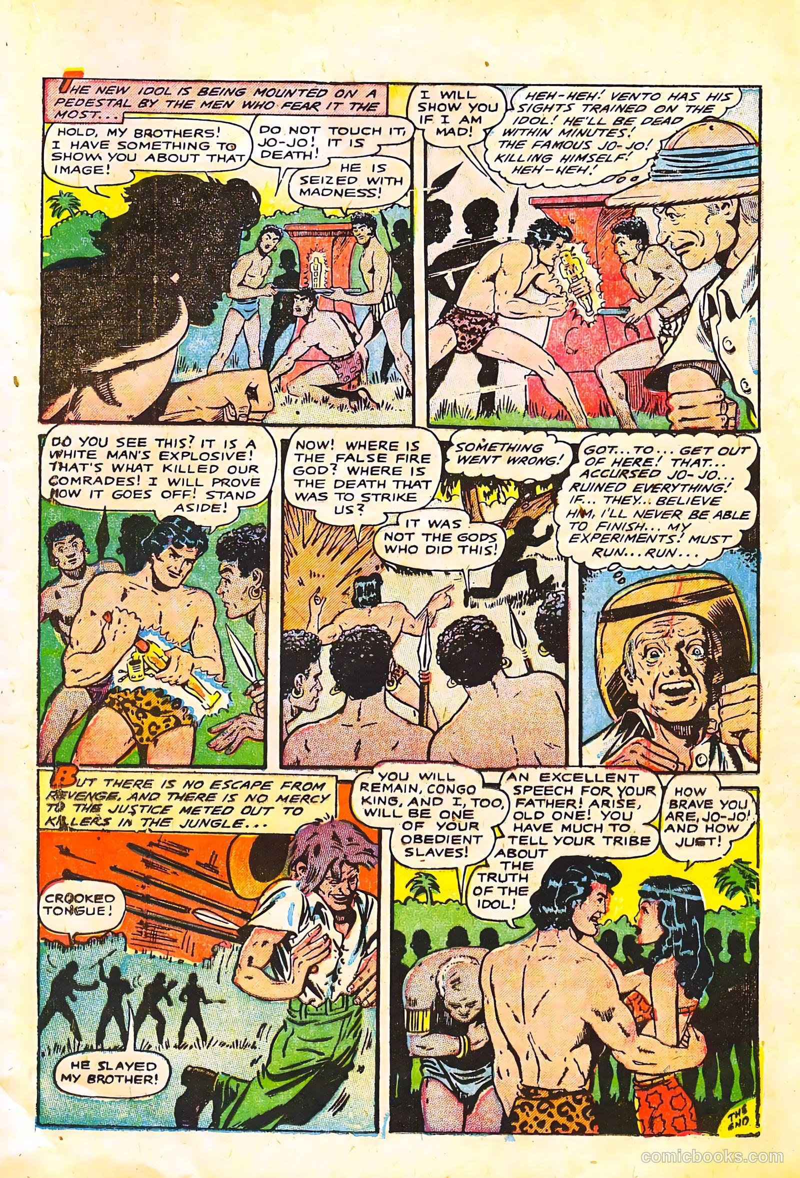 Ghostly Weird Stories #120 (1953) — page 21 of 36