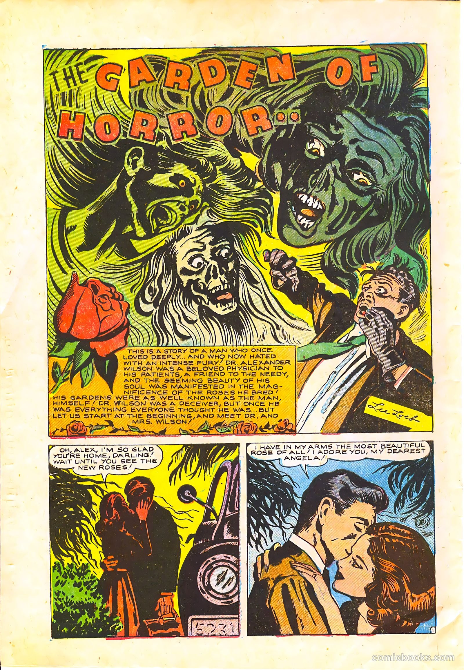 Ghostly Weird Stories #120 (1953) — page 28 of 36
