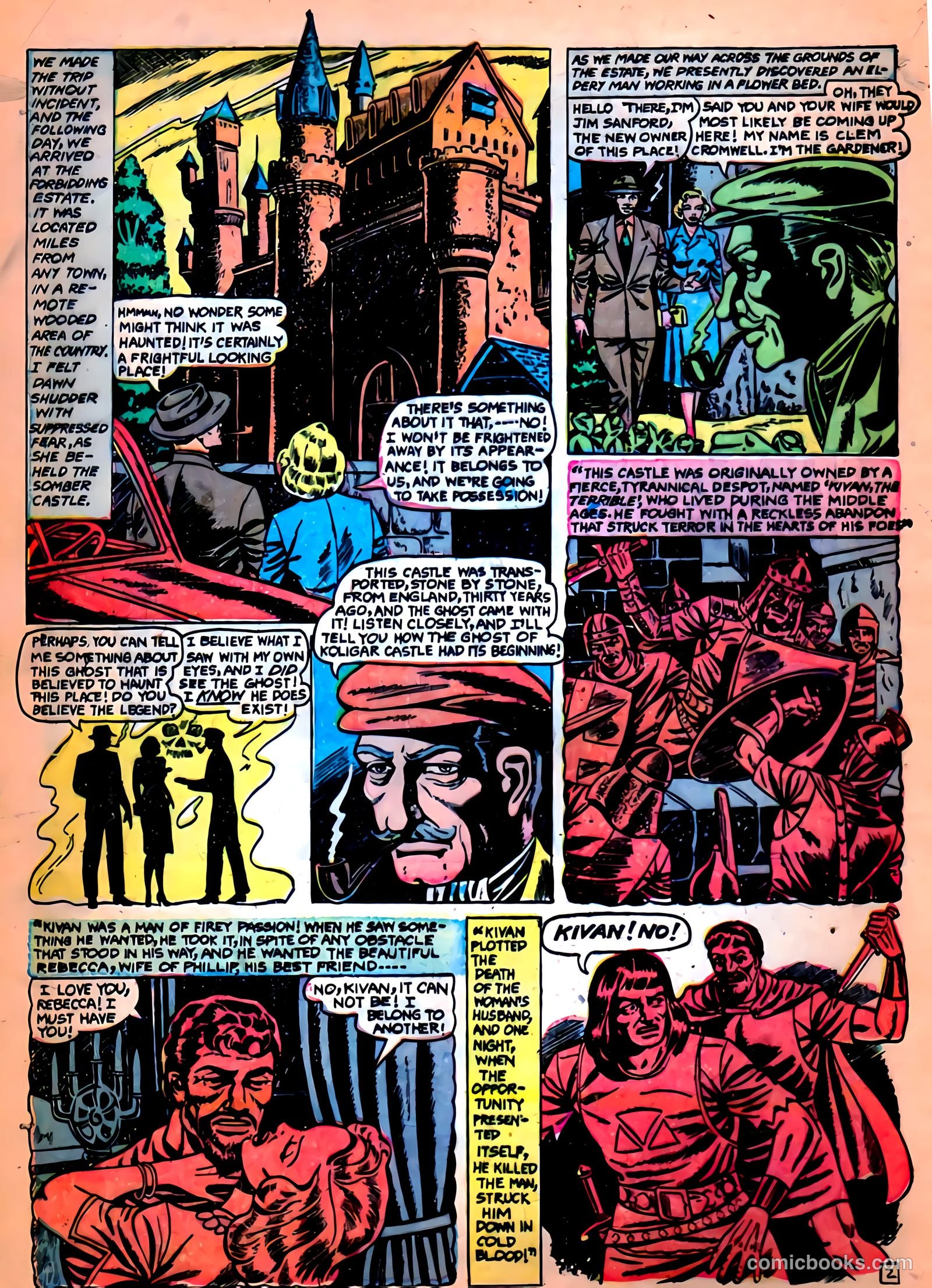 Ghostly Weird Stories #121 (1953) — page 4 of 36