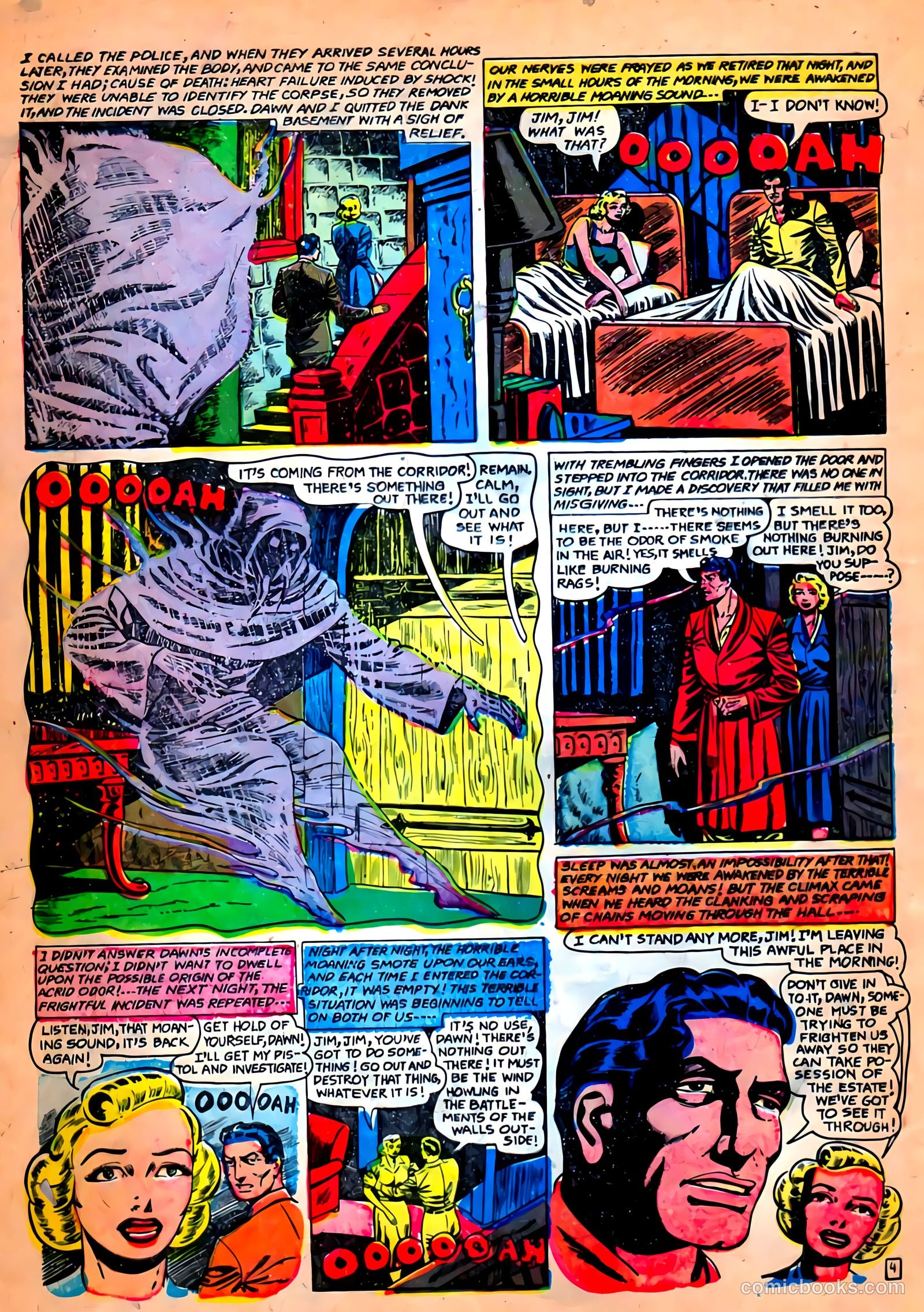 Ghostly Weird Stories #121 (1953) — page 6 of 36