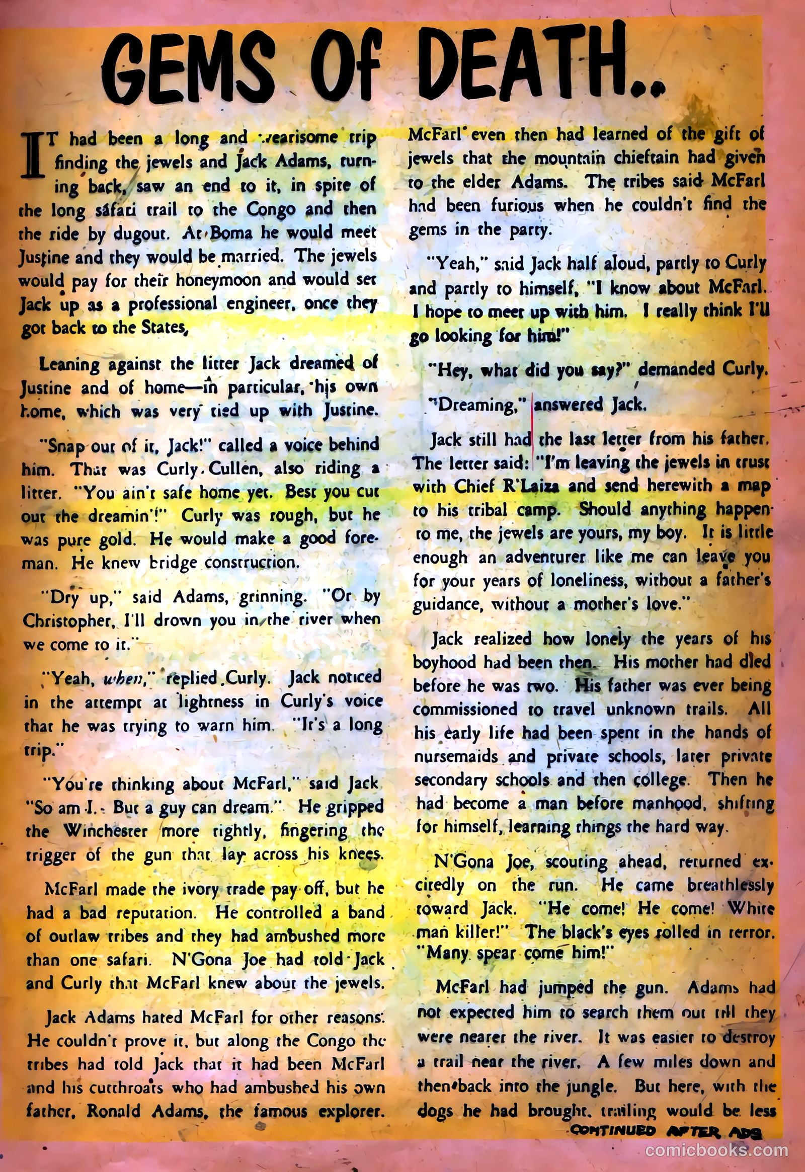 Ghostly Weird Stories #121 (1953) — page 9 of 36