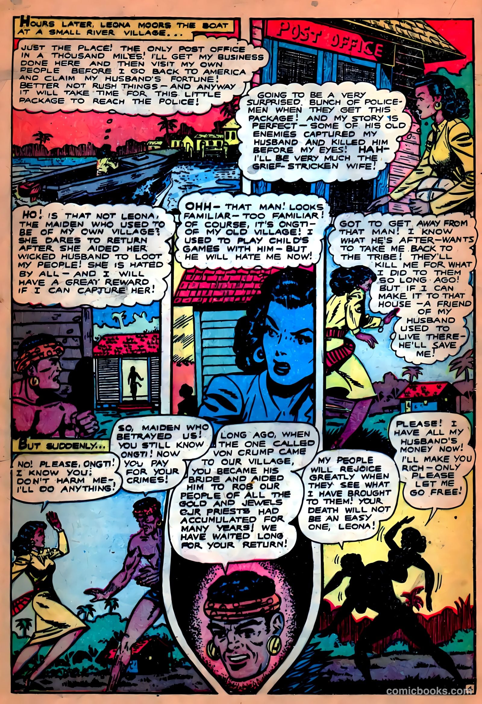 Ghostly Weird Stories #121 (1953) — page 16 of 36