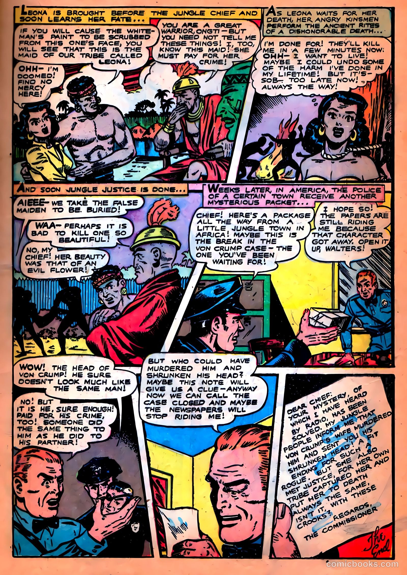 Ghostly Weird Stories #121 (1953) — page 17 of 36