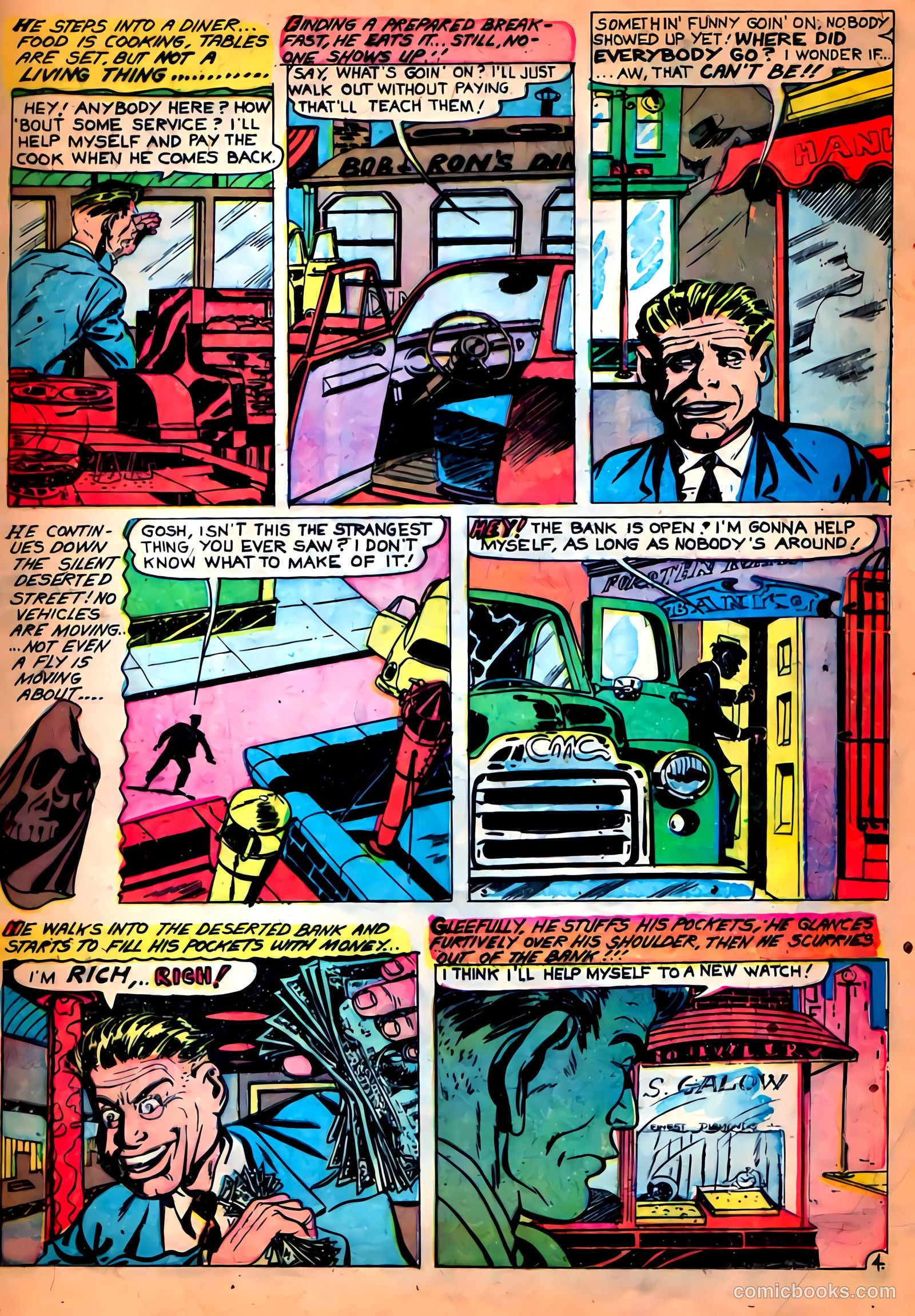 Ghostly Weird Stories #121 (1953) — page 21 of 36