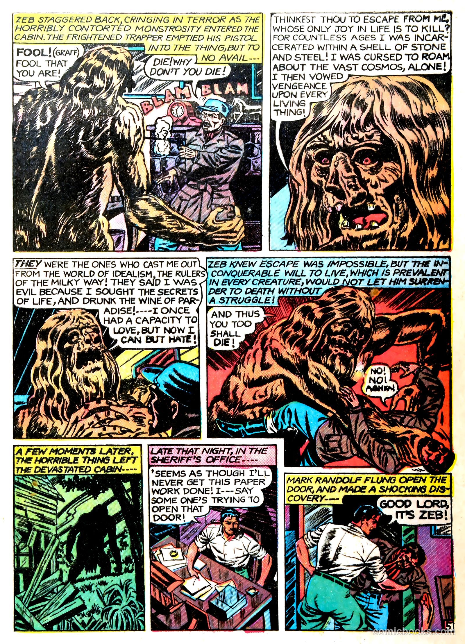 Ghostly Weird Stories #123 (1954) — page 7 of 36