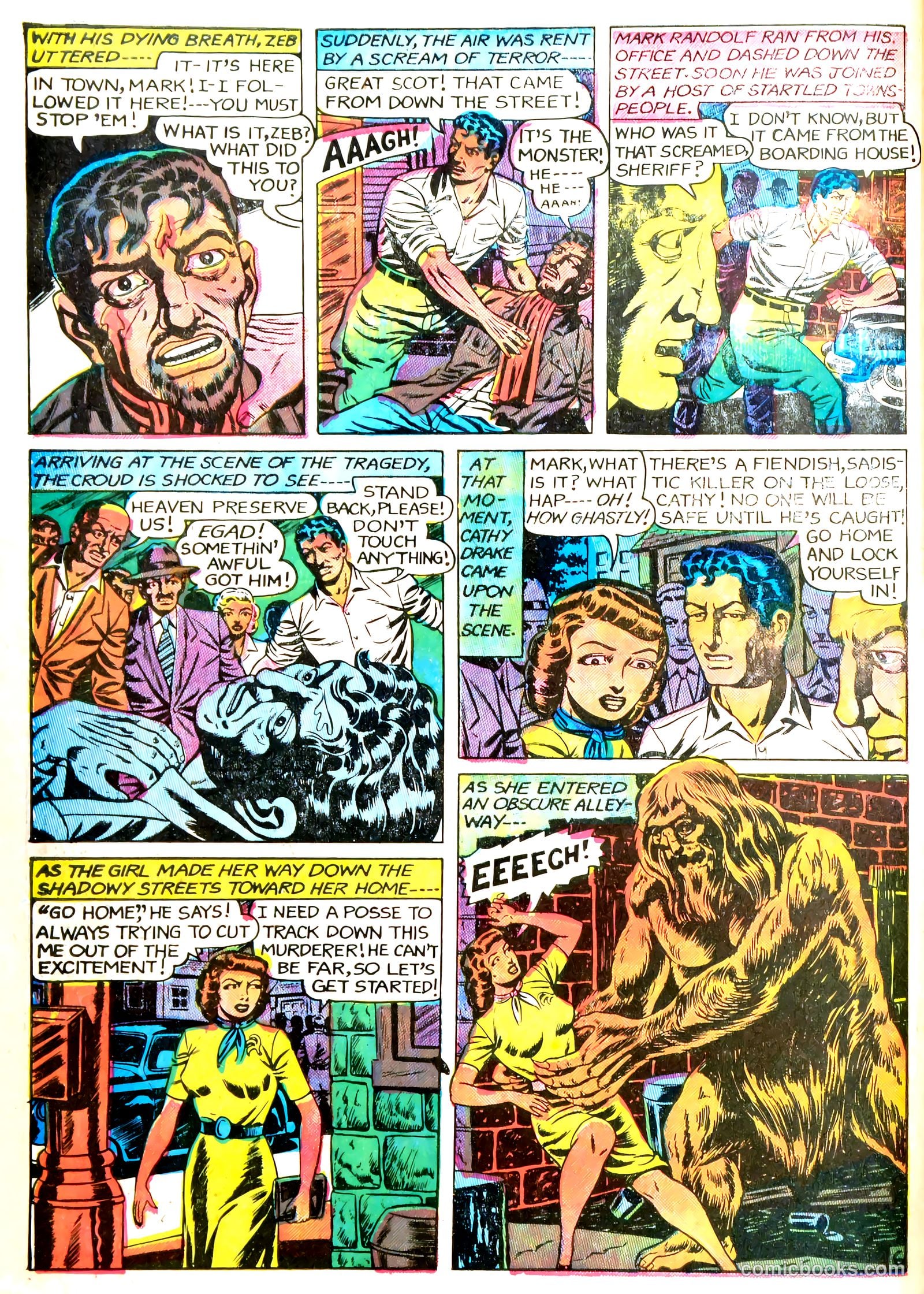 Ghostly Weird Stories #123 (1954) — page 8 of 36