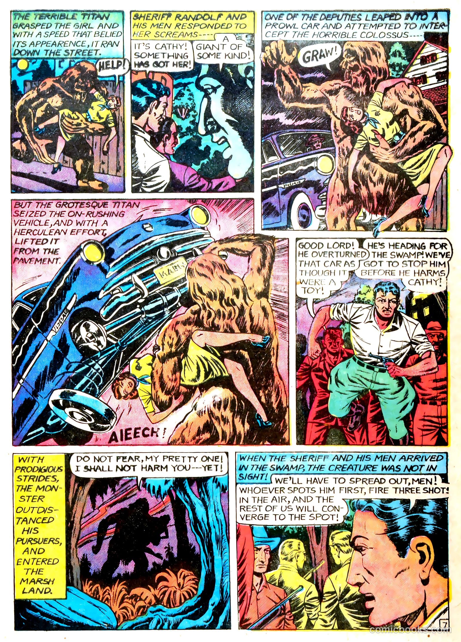 Ghostly Weird Stories #123 (1954) — page 9 of 36