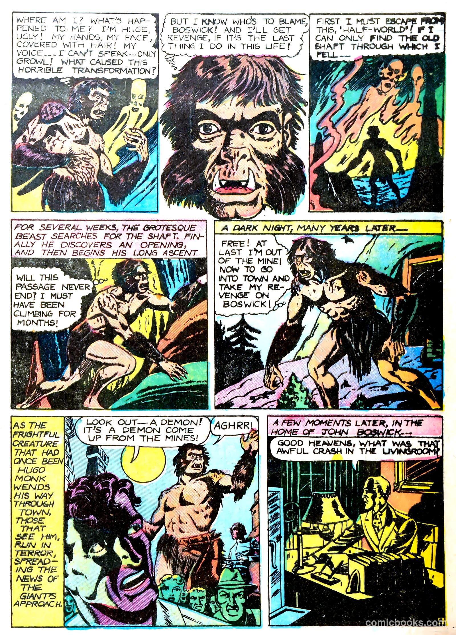 Ghostly Weird Stories #123 (1954) — page 31 of 36