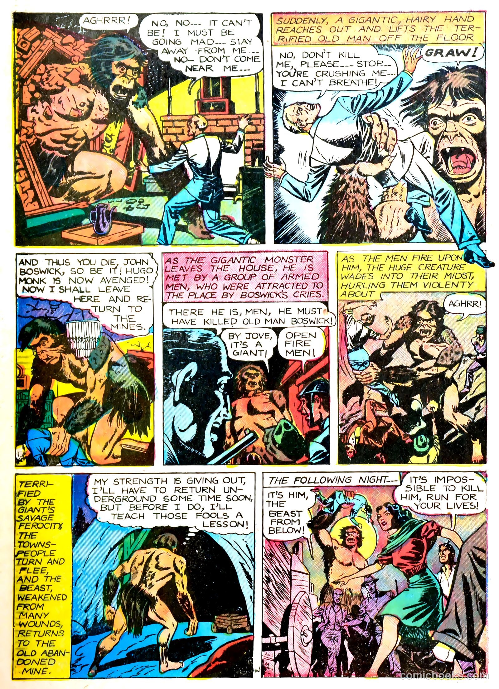 Ghostly Weird Stories #123 (1954) — page 32 of 36