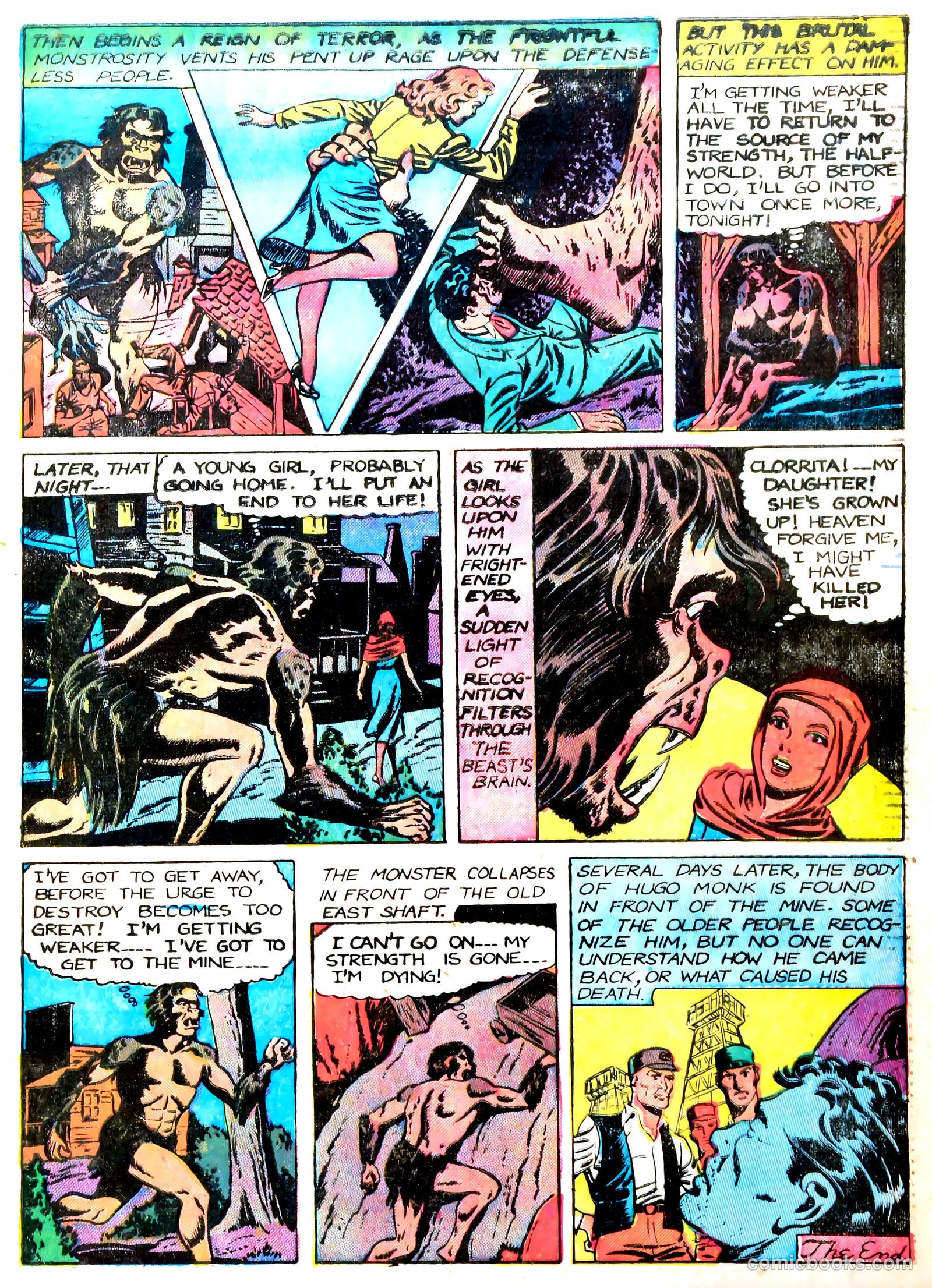Ghostly Weird Stories #123 (1954) — page 33 of 36