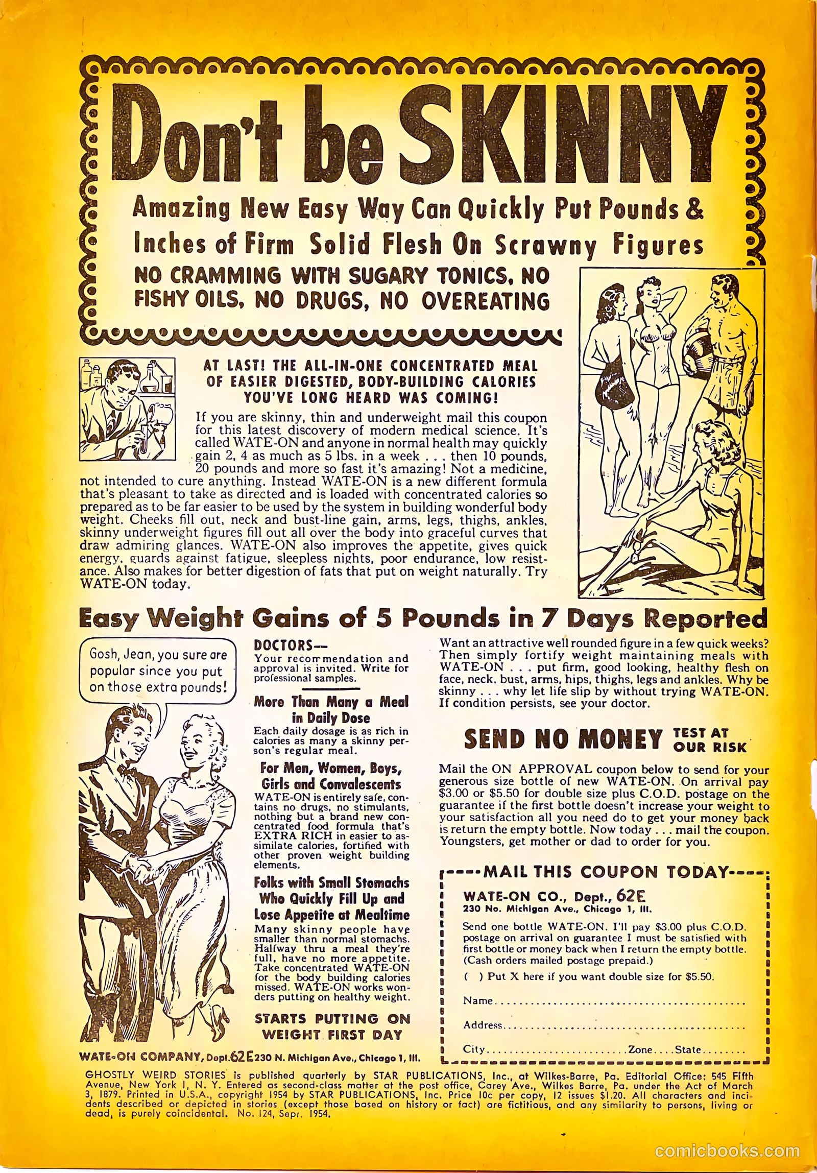 Ghostly Weird Stories #124 (1954) — page 2 of 36