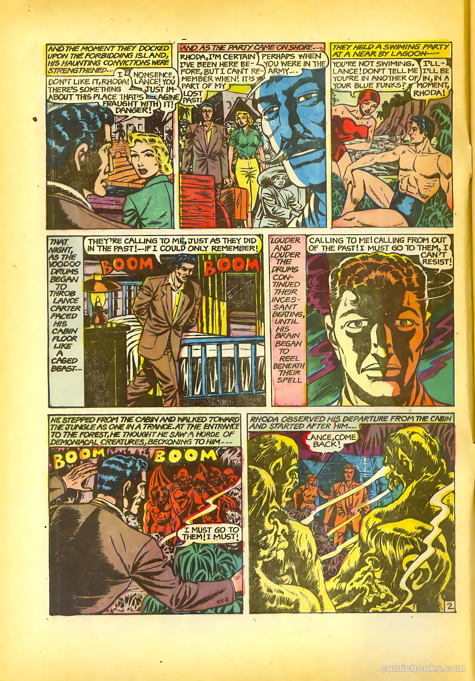 Ghostly Weird Stories #124 (1954) — page 4 of 36
