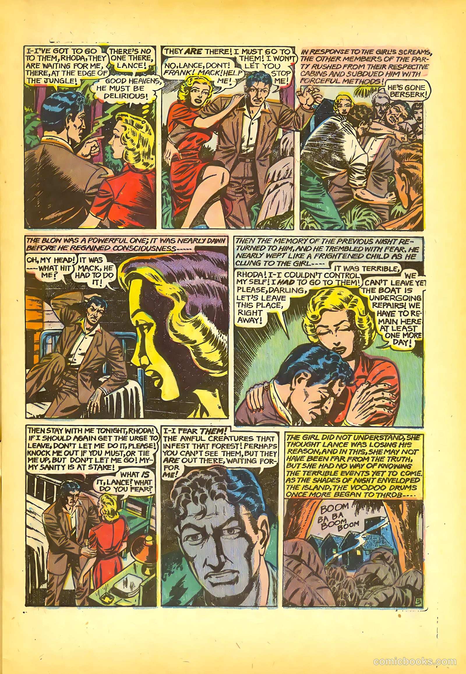 Ghostly Weird Stories #124 (1954) — page 5 of 36