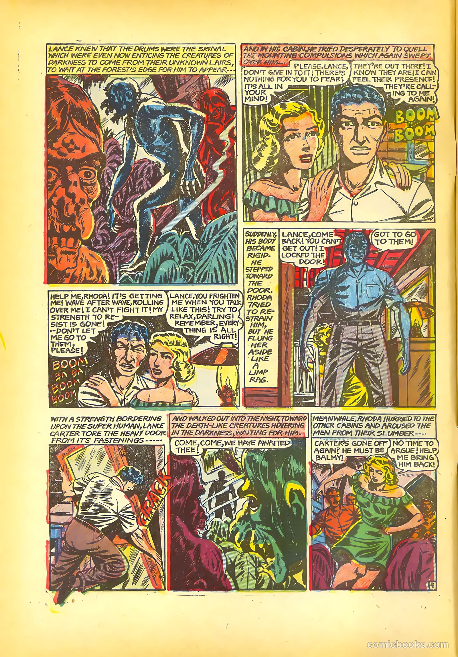 Ghostly Weird Stories #124 (1954) — page 6 of 36