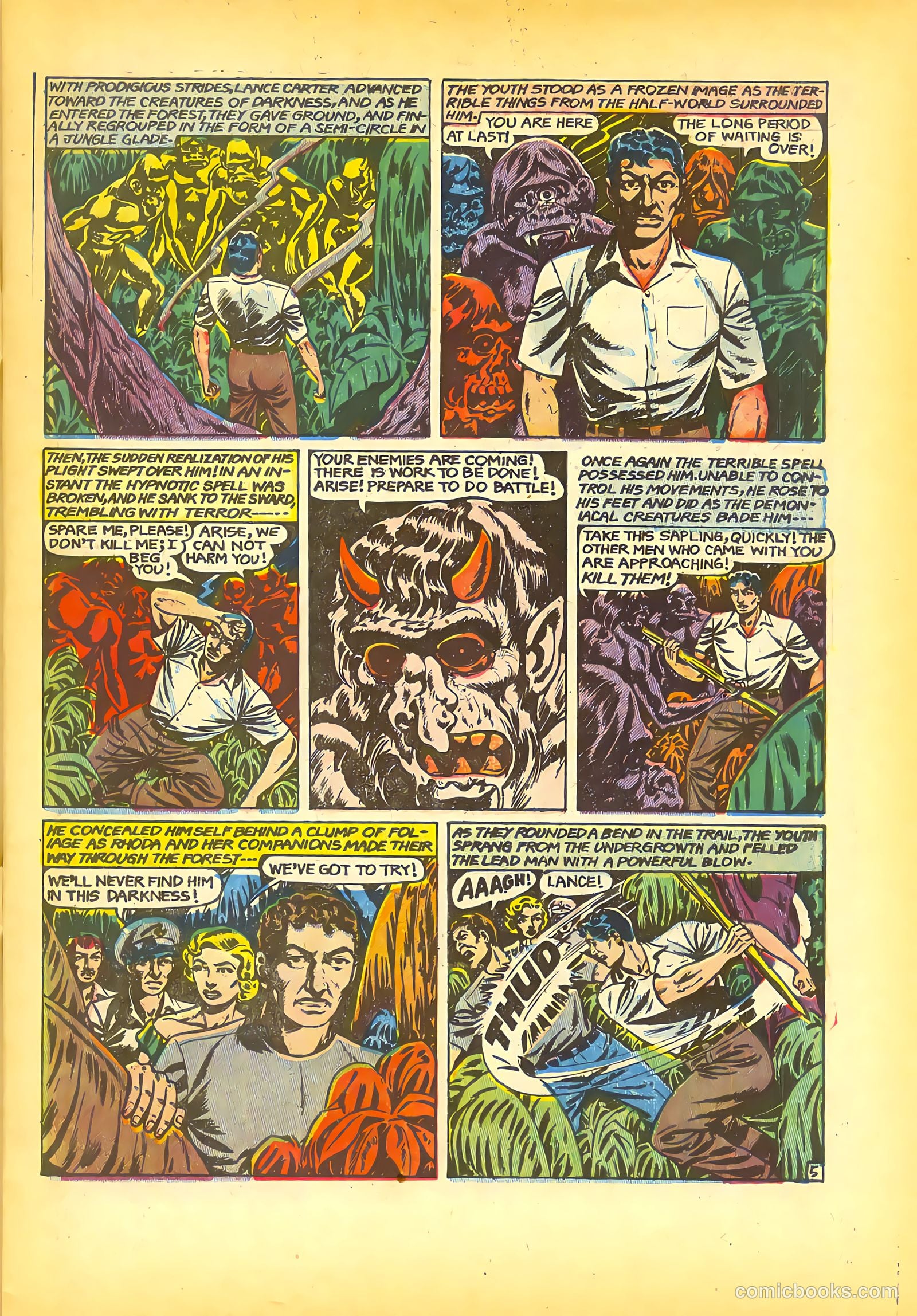 Ghostly Weird Stories #124 (1954) — page 7 of 36