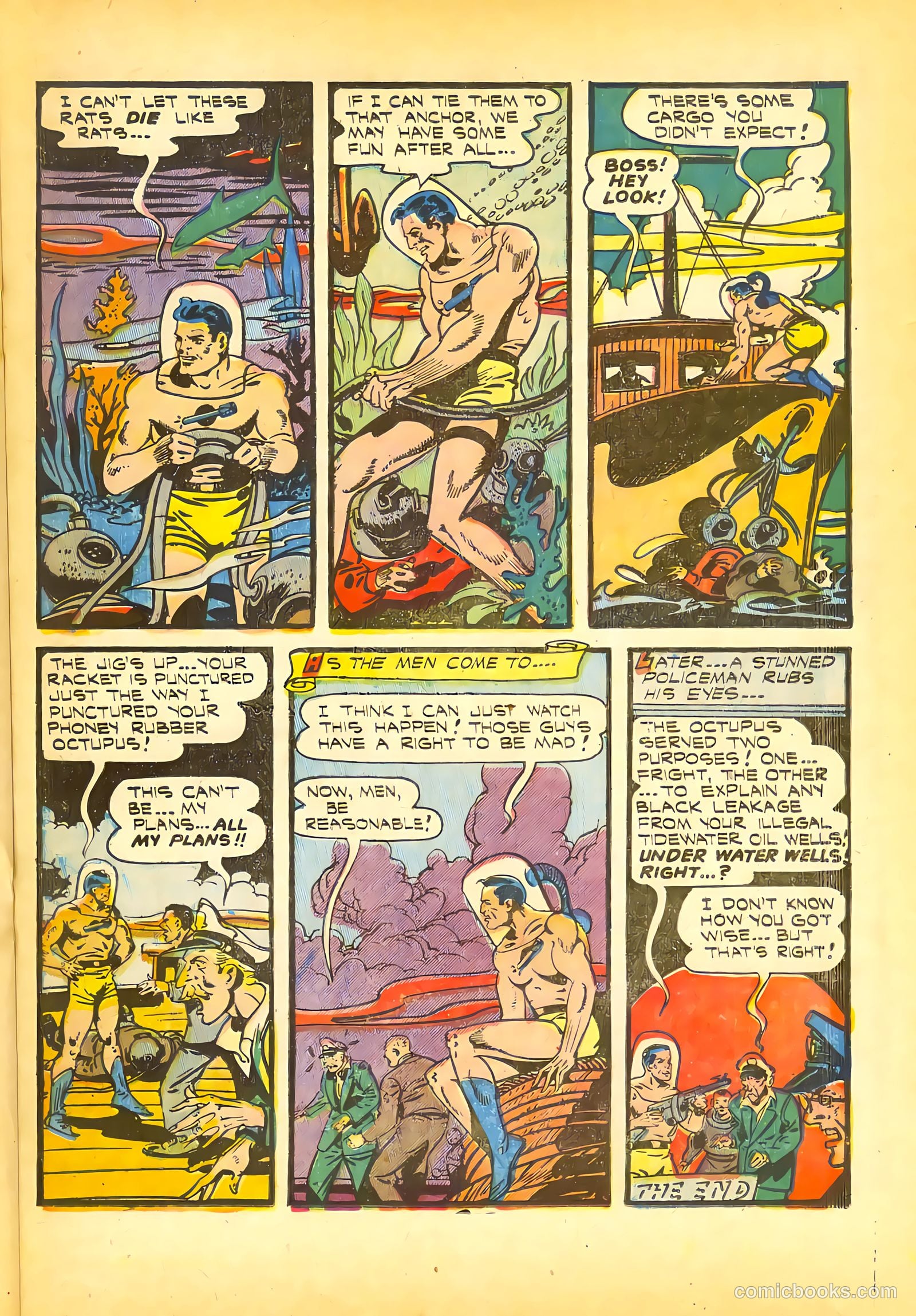 Ghostly Weird Stories #124 (1954) — page 21 of 36