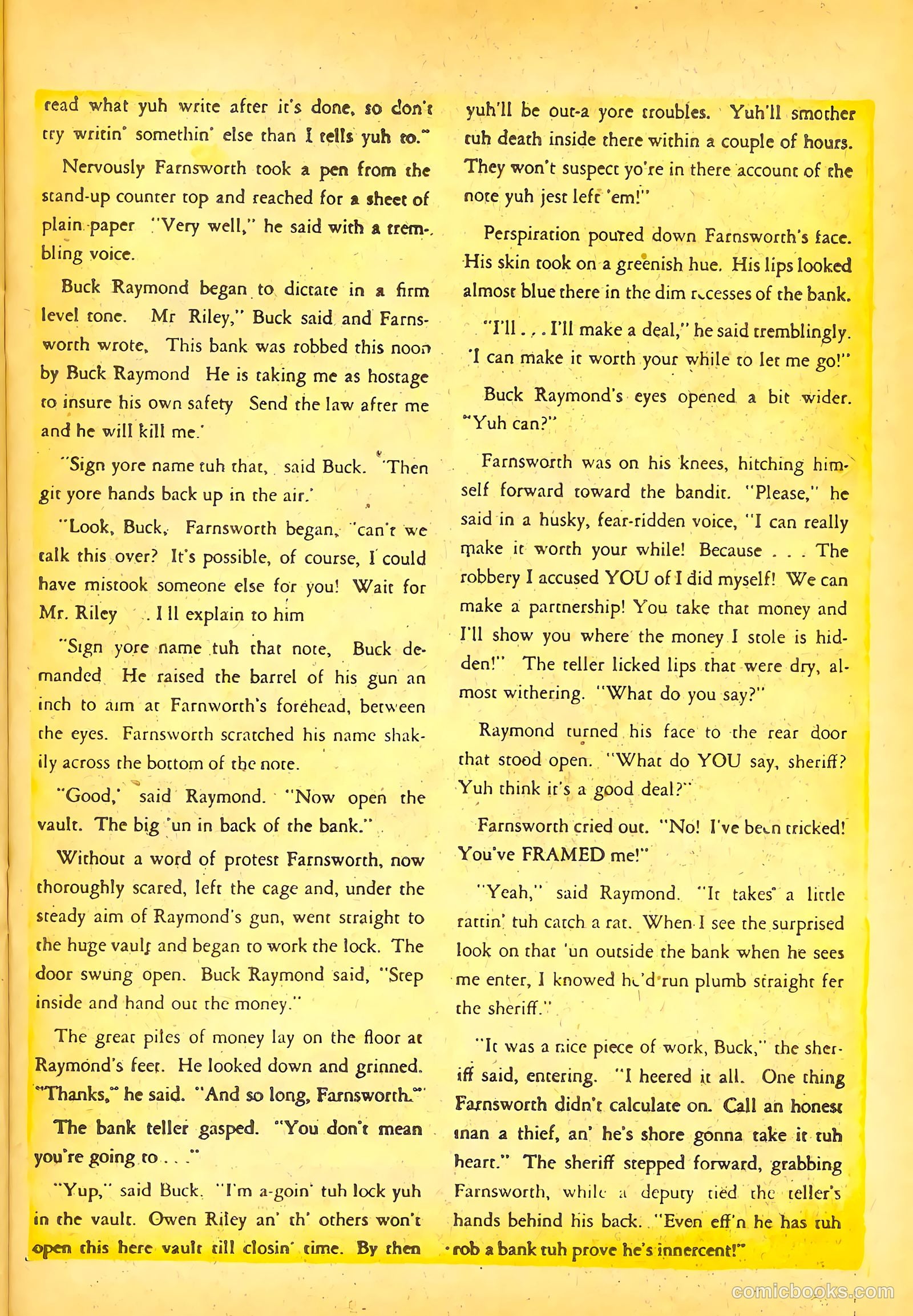Ghostly Weird Stories #124 (1954) — page 23 of 36