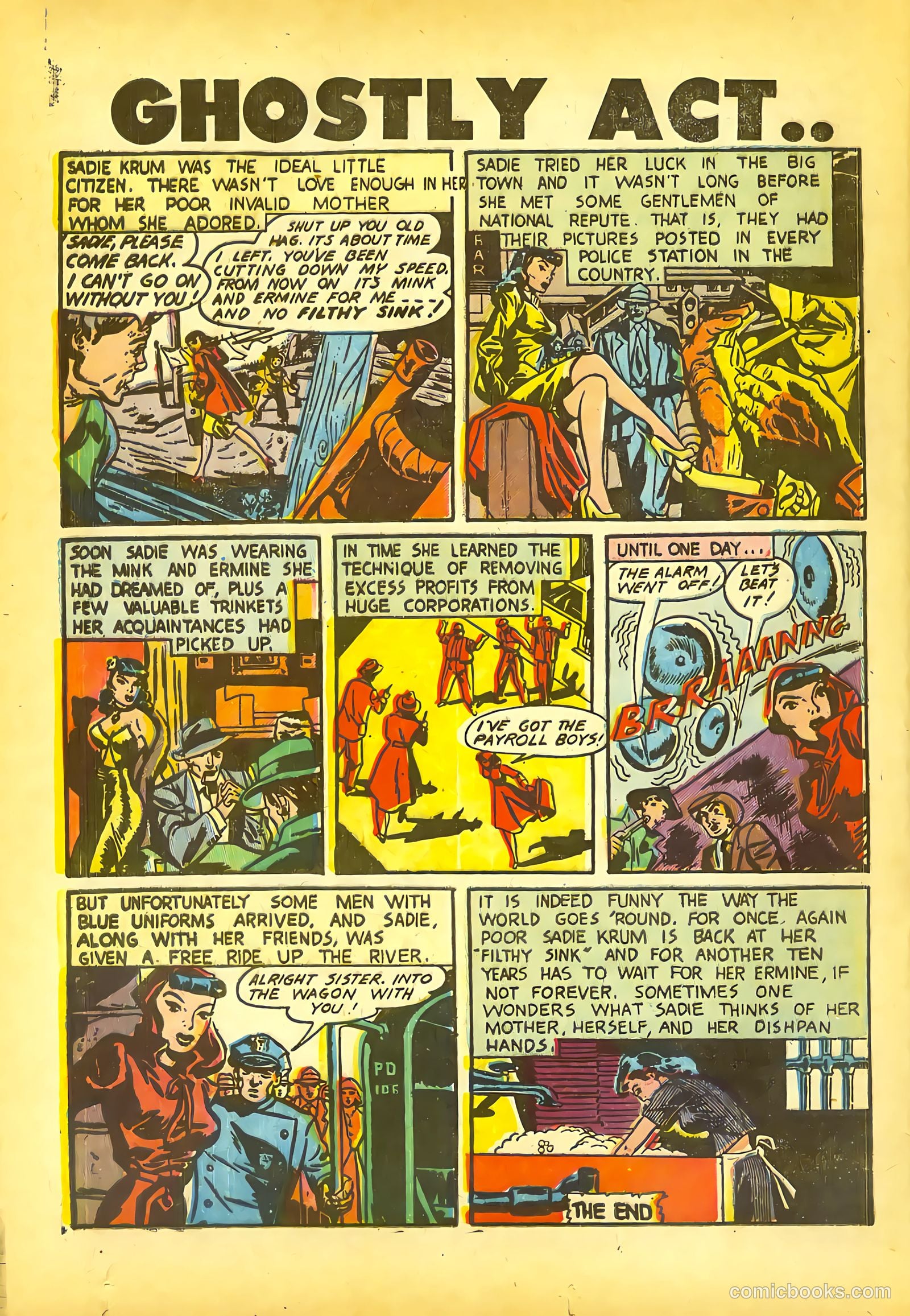 Ghostly Weird Stories #124 (1954) — page 24 of 36