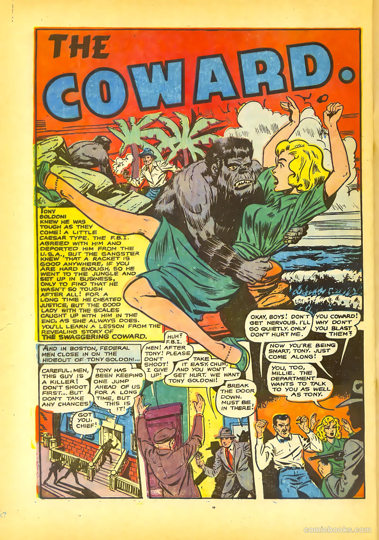 Ghostly Weird Stories #124 (1954) — page 28 of 36