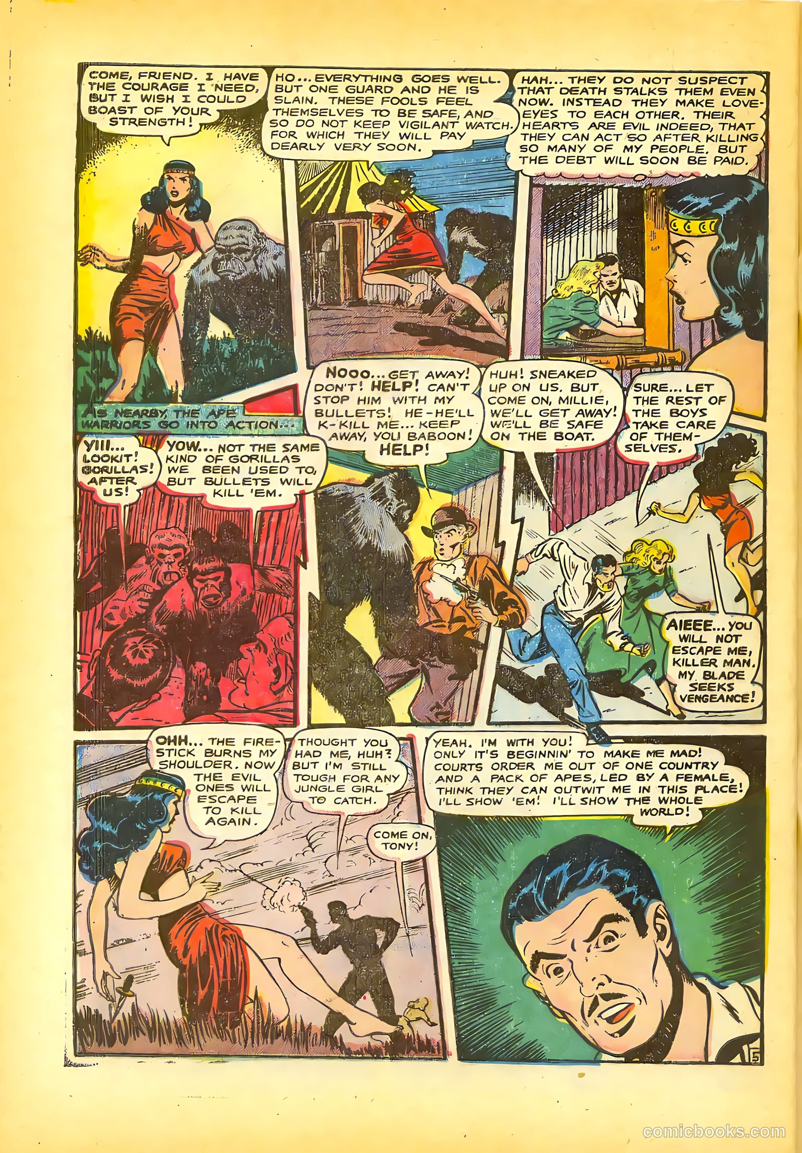 Ghostly Weird Stories #124 (1954) — page 32 of 36