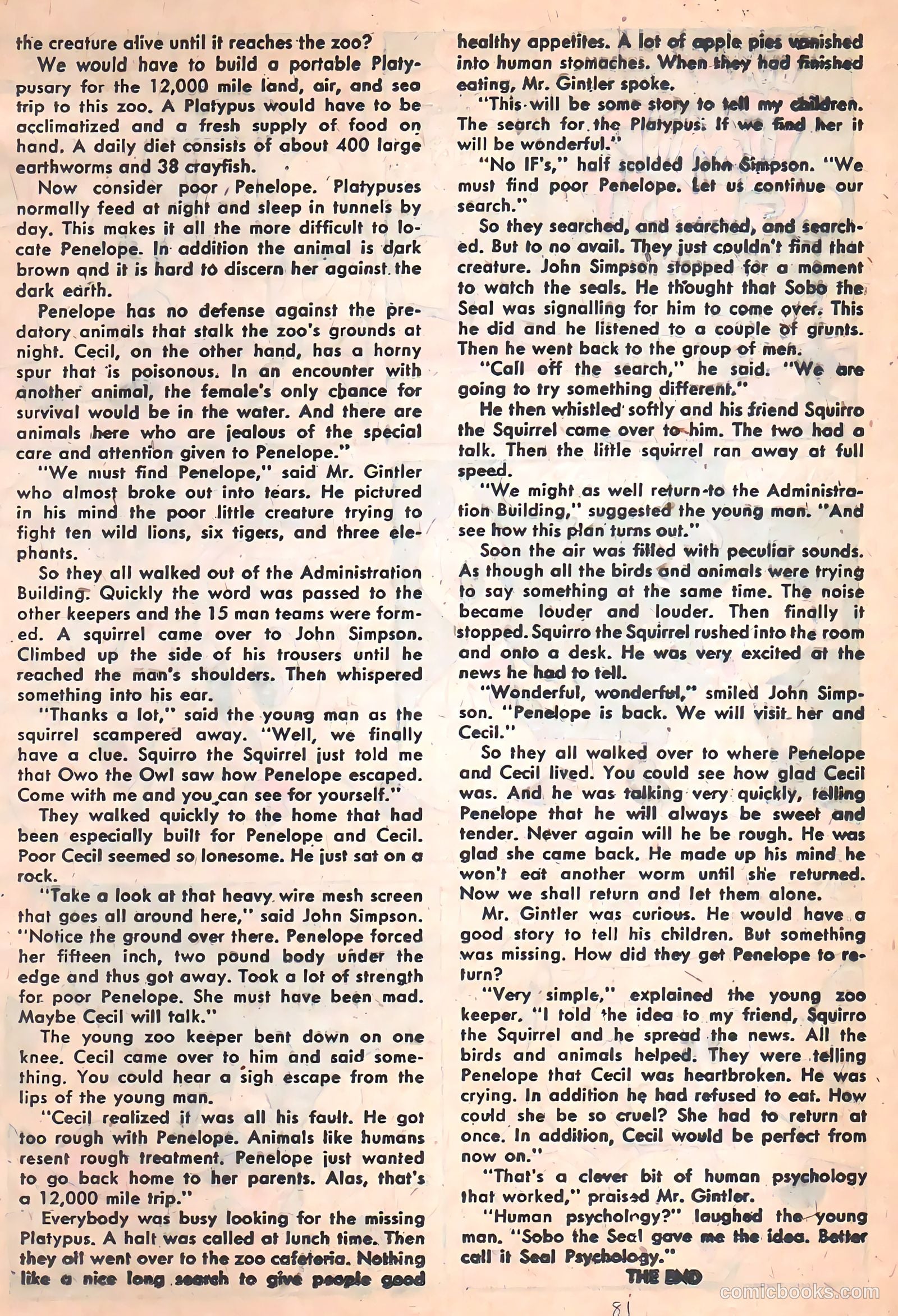 Giant Comics #1 (1957) — page 81 of 100