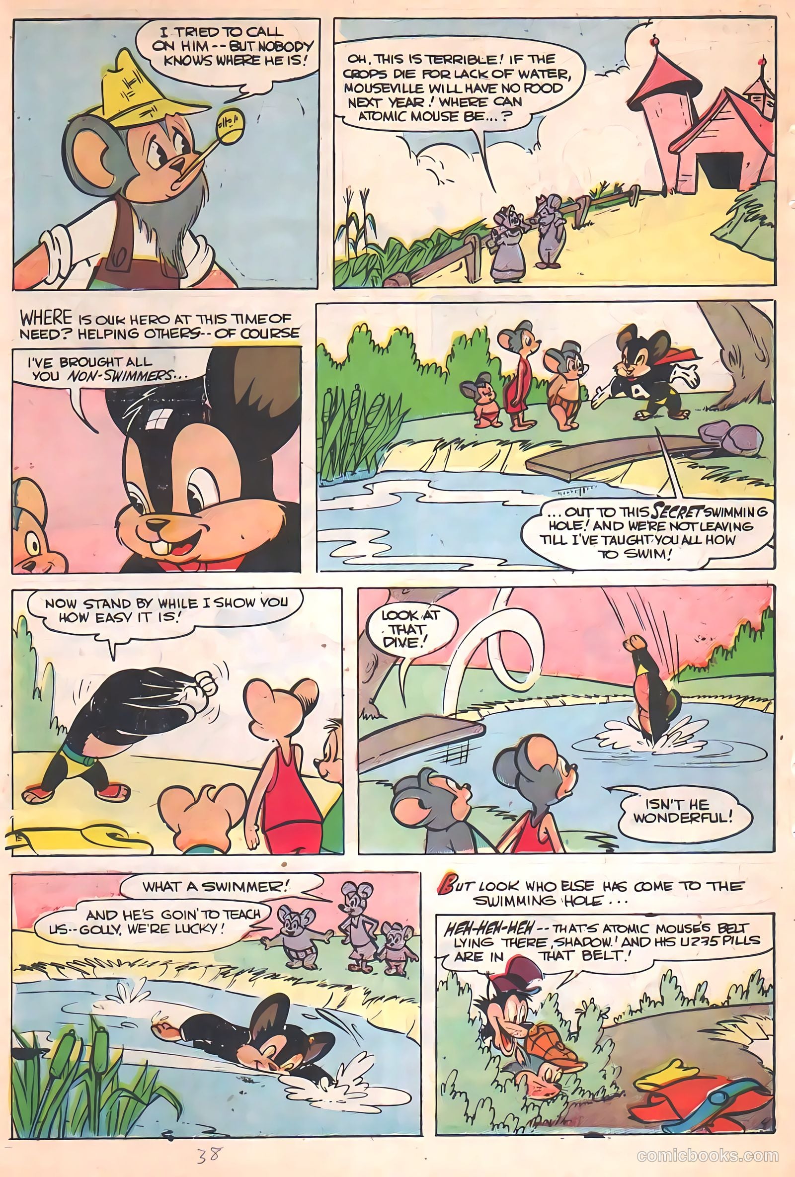 Giant Comics #3 (1957) — page 38 of 100