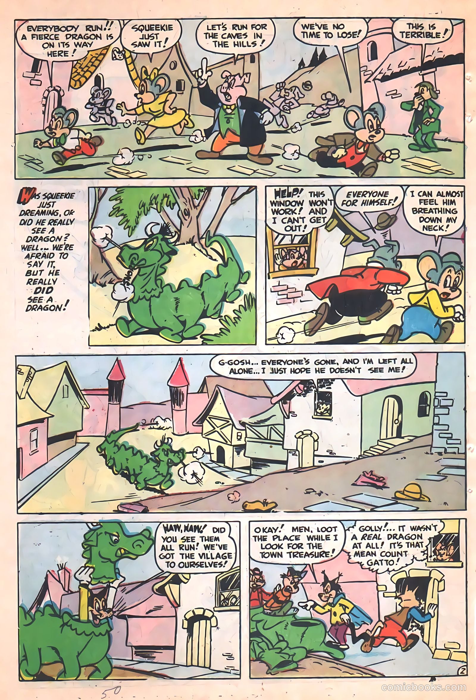 Giant Comics #3 (1957) — page 50 of 100