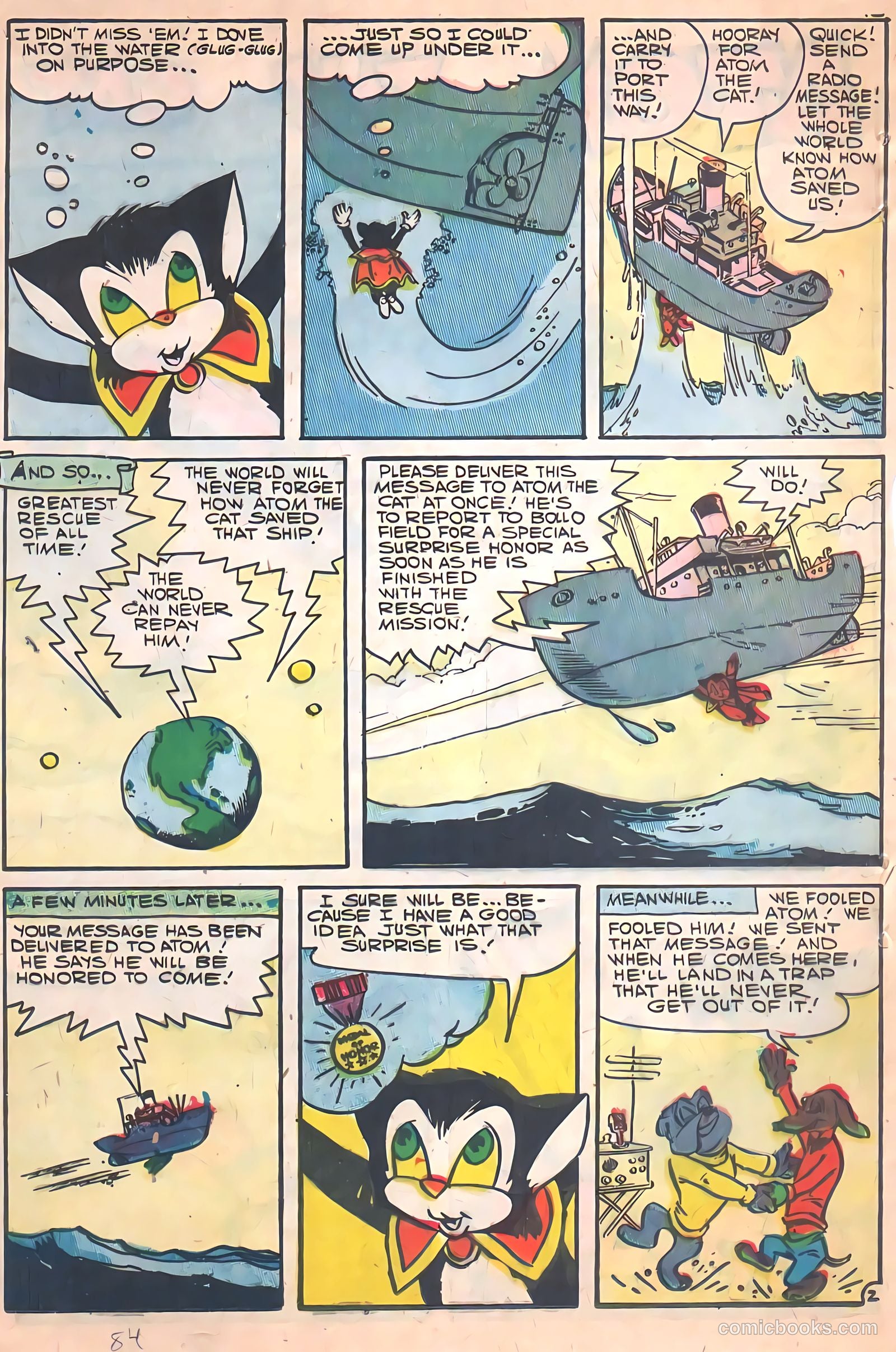 Giant Comics #3 (1957) — page 84 of 100