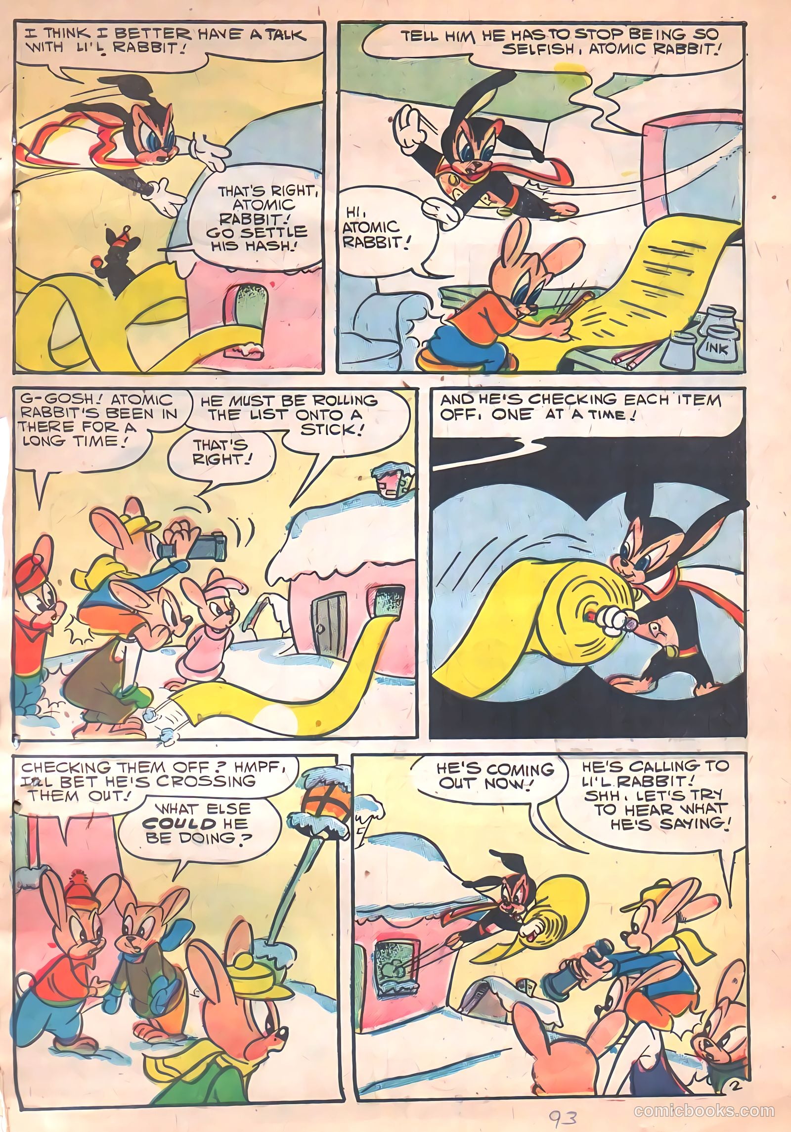 Giant Comics #3 (1957) — page 93 of 100