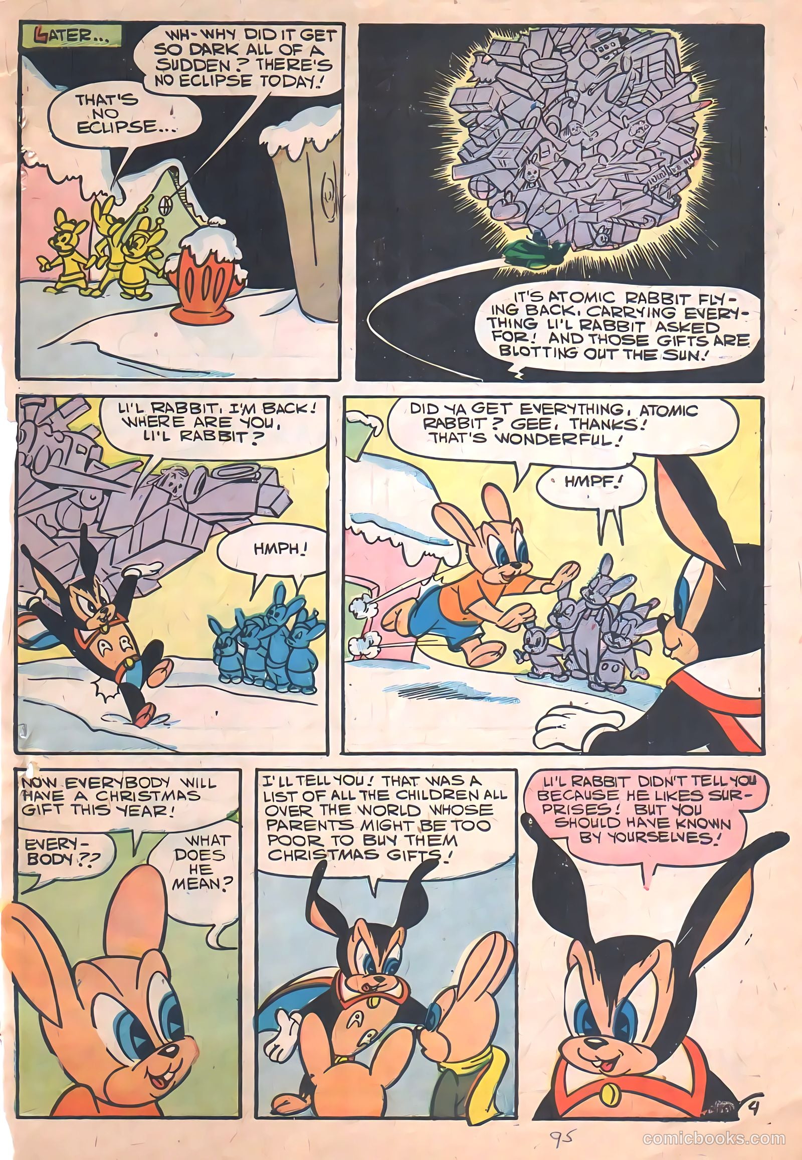 Giant Comics #3 (1957) — page 95 of 100