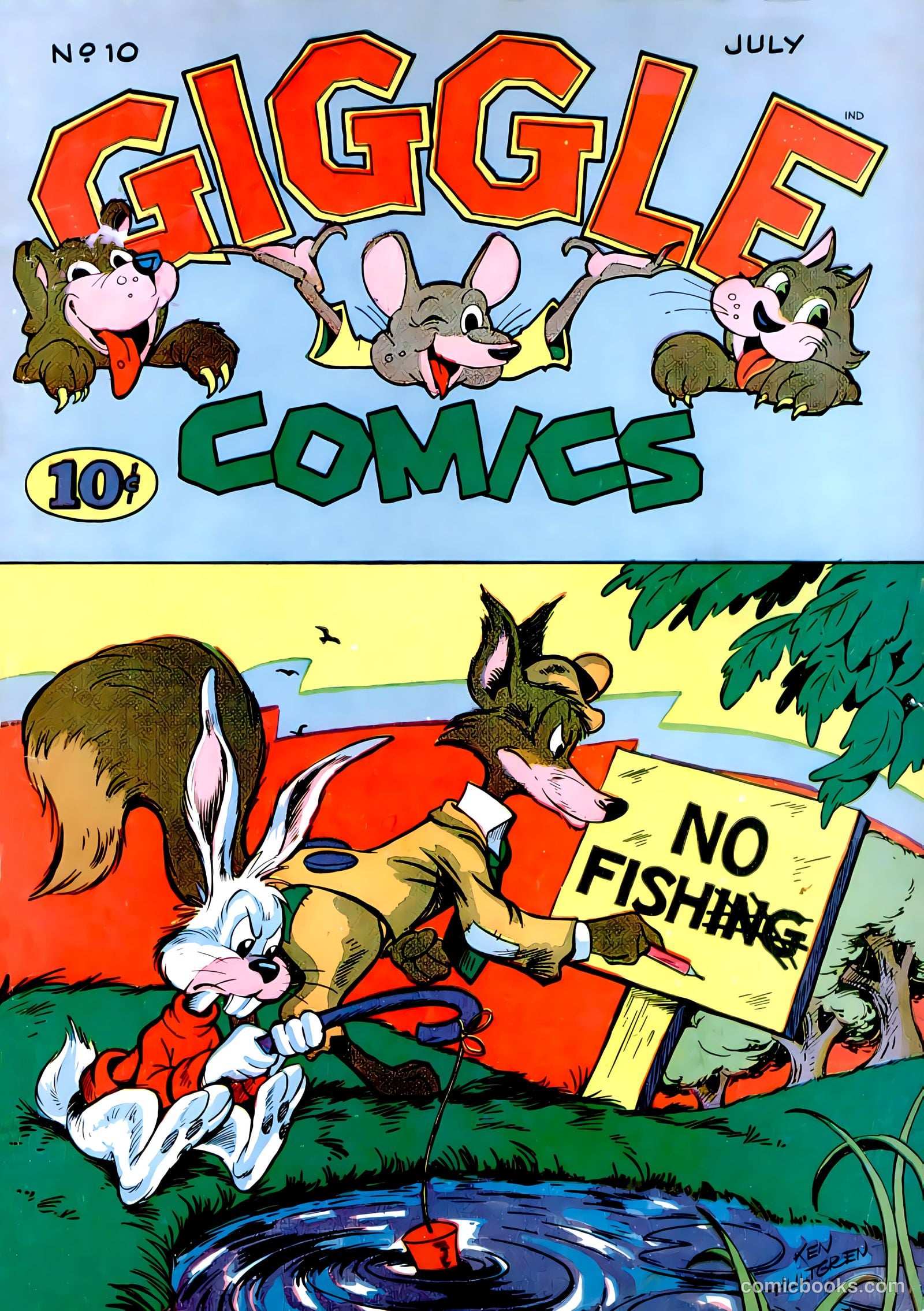 Giggle Comics #10