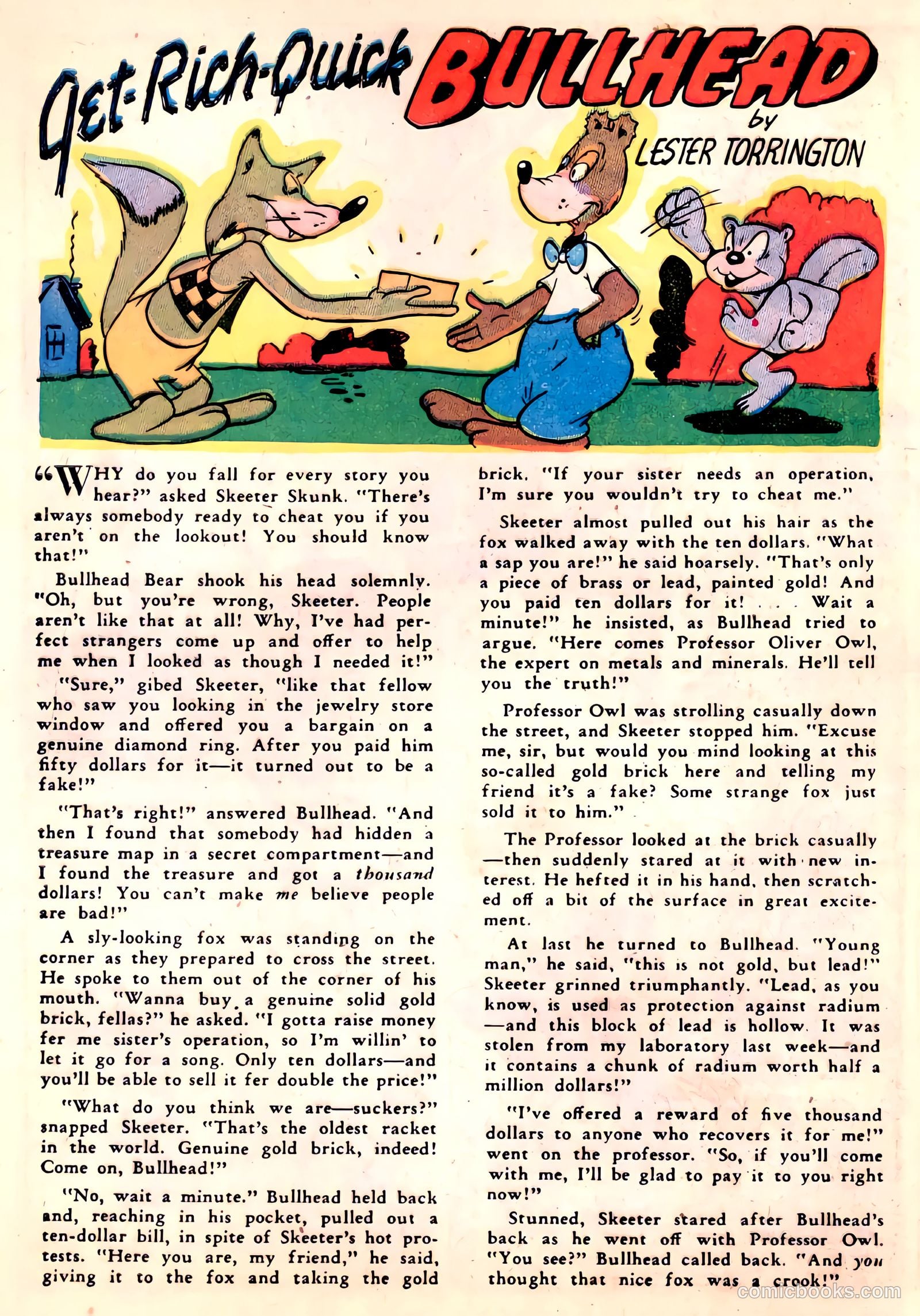 Giggle Comics #10 (1944) — page 12 of 52