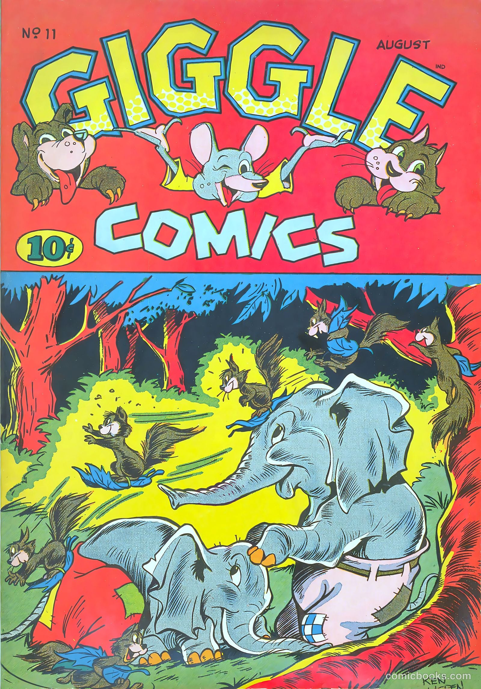 Giggle Comics #11