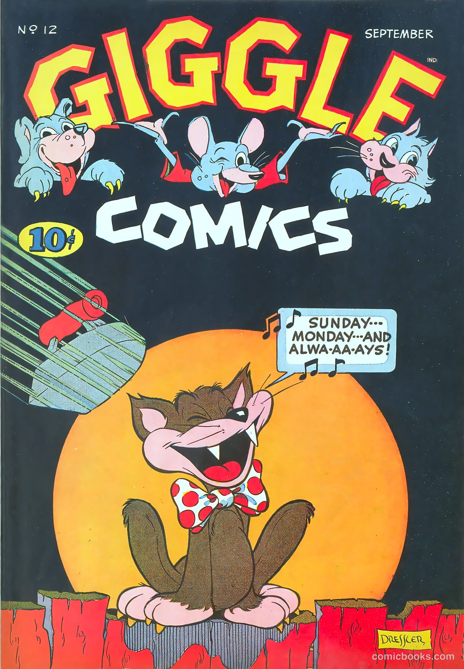 Giggle Comics #12