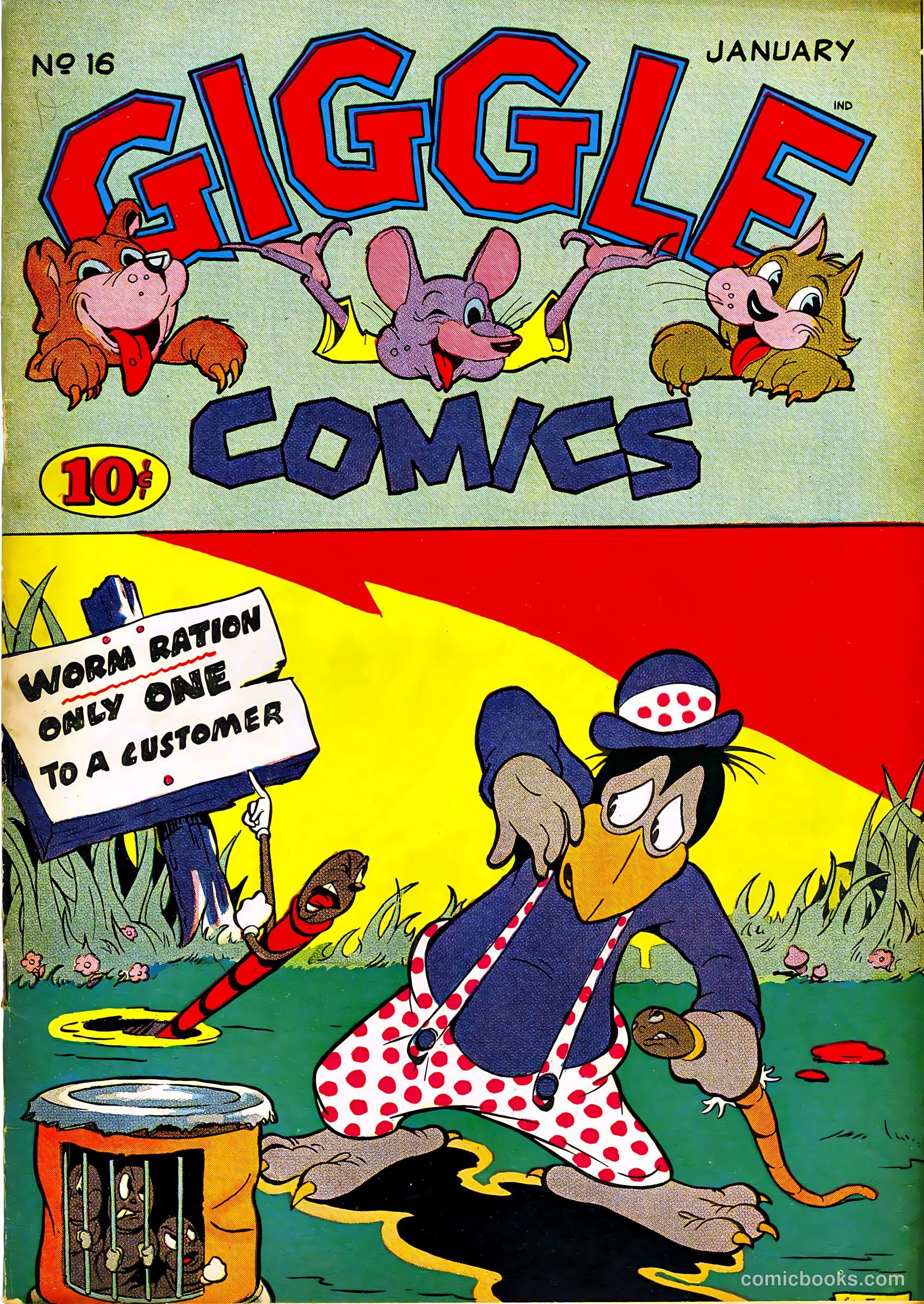 Giggle Comics #16