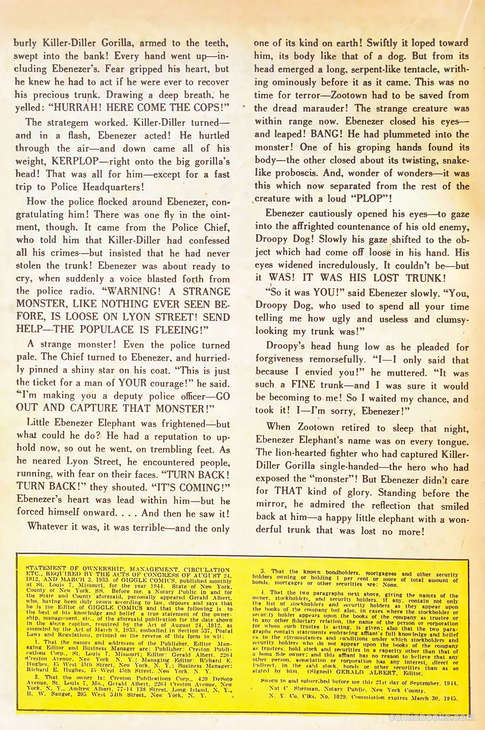 Giggle Comics #16 (1945) — page 32 of 53