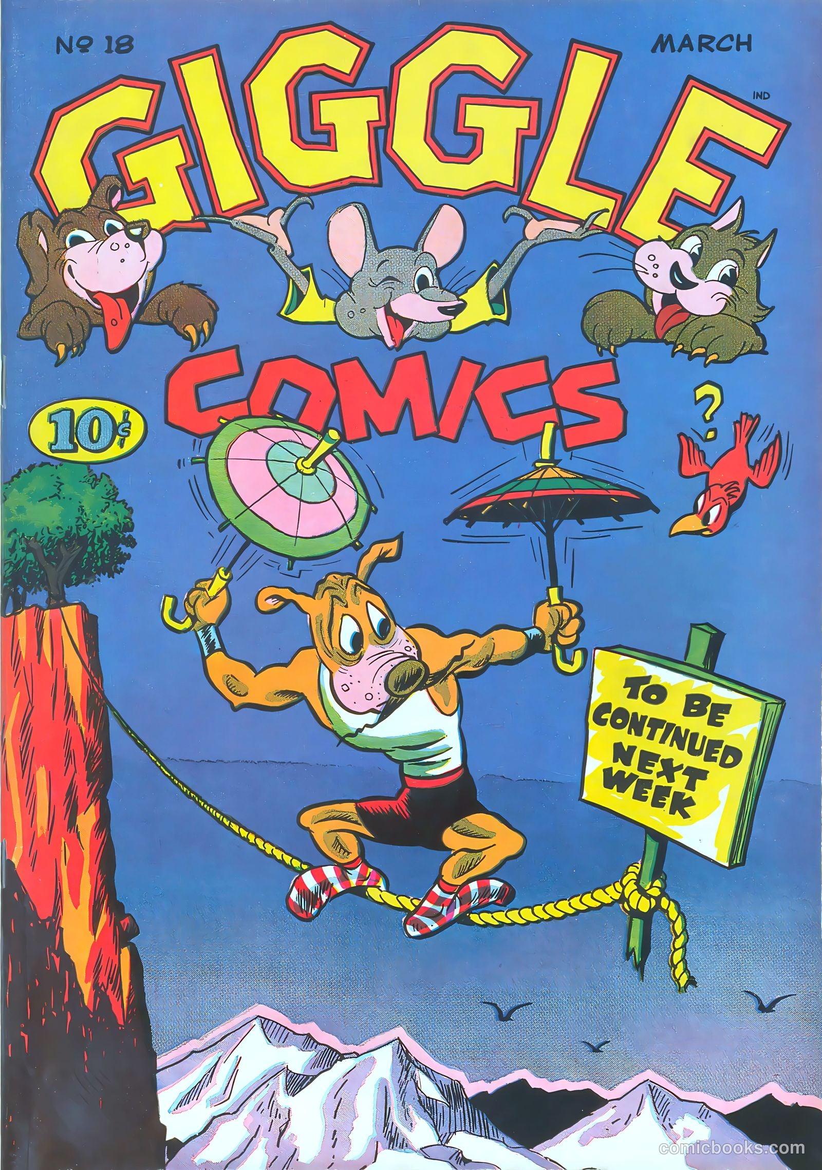 Giggle Comics #18