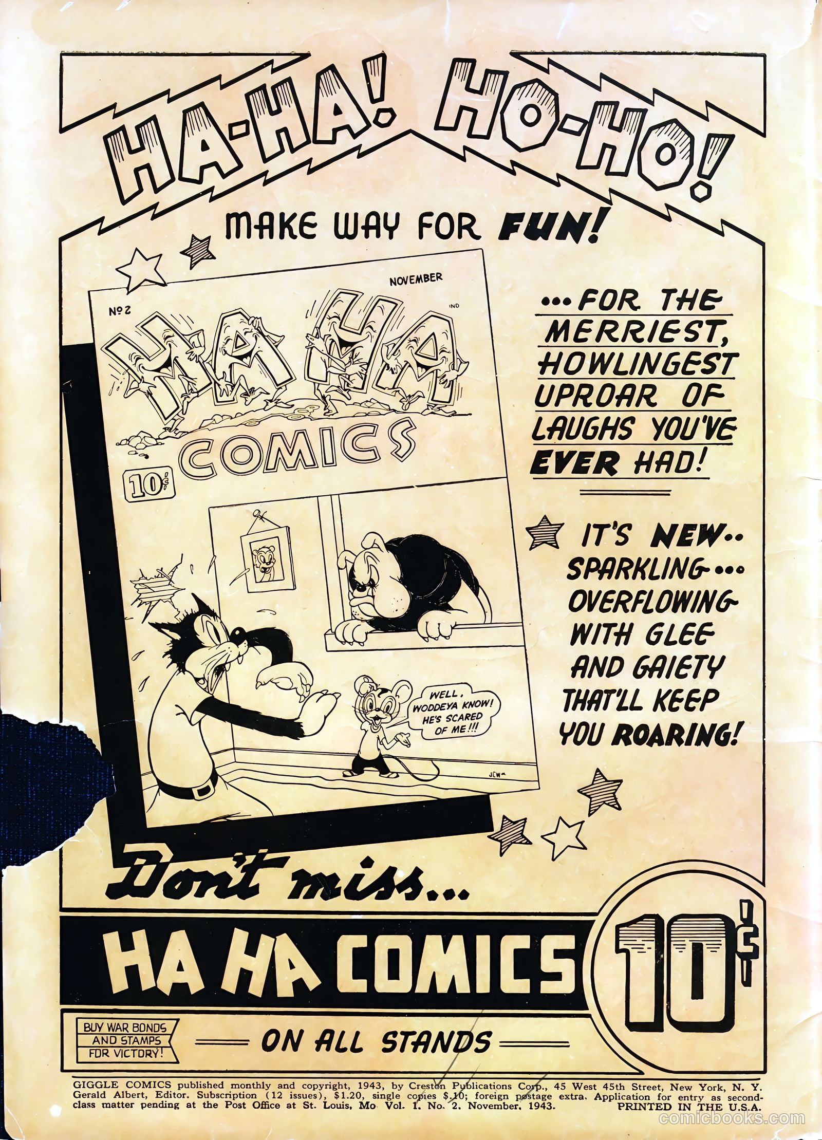 Giggle Comics #2 (1943) — page 2 of 60