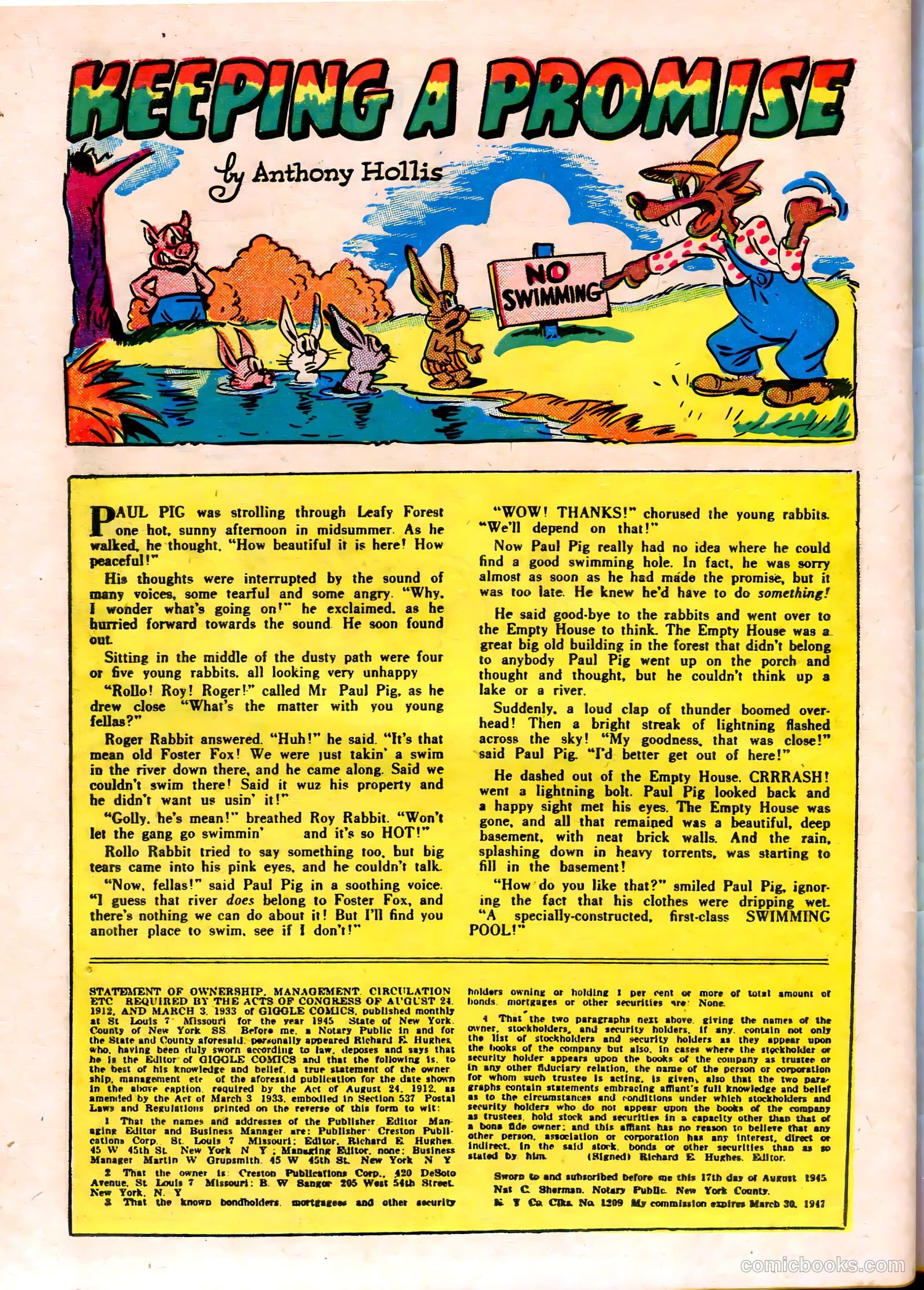 Giggle Comics #25 (1945) — page 42 of 52