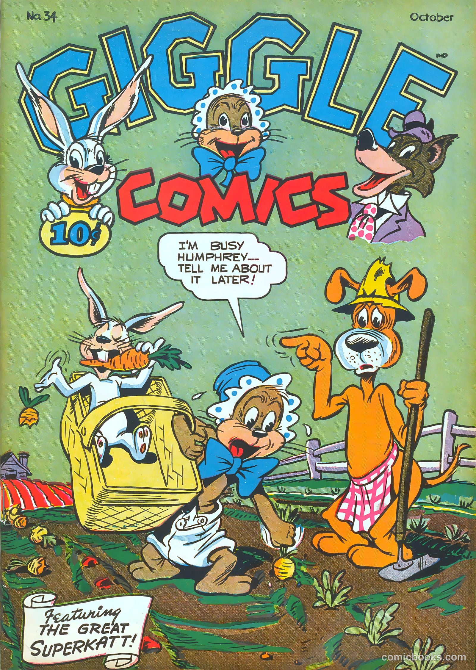 Giggle Comics #34