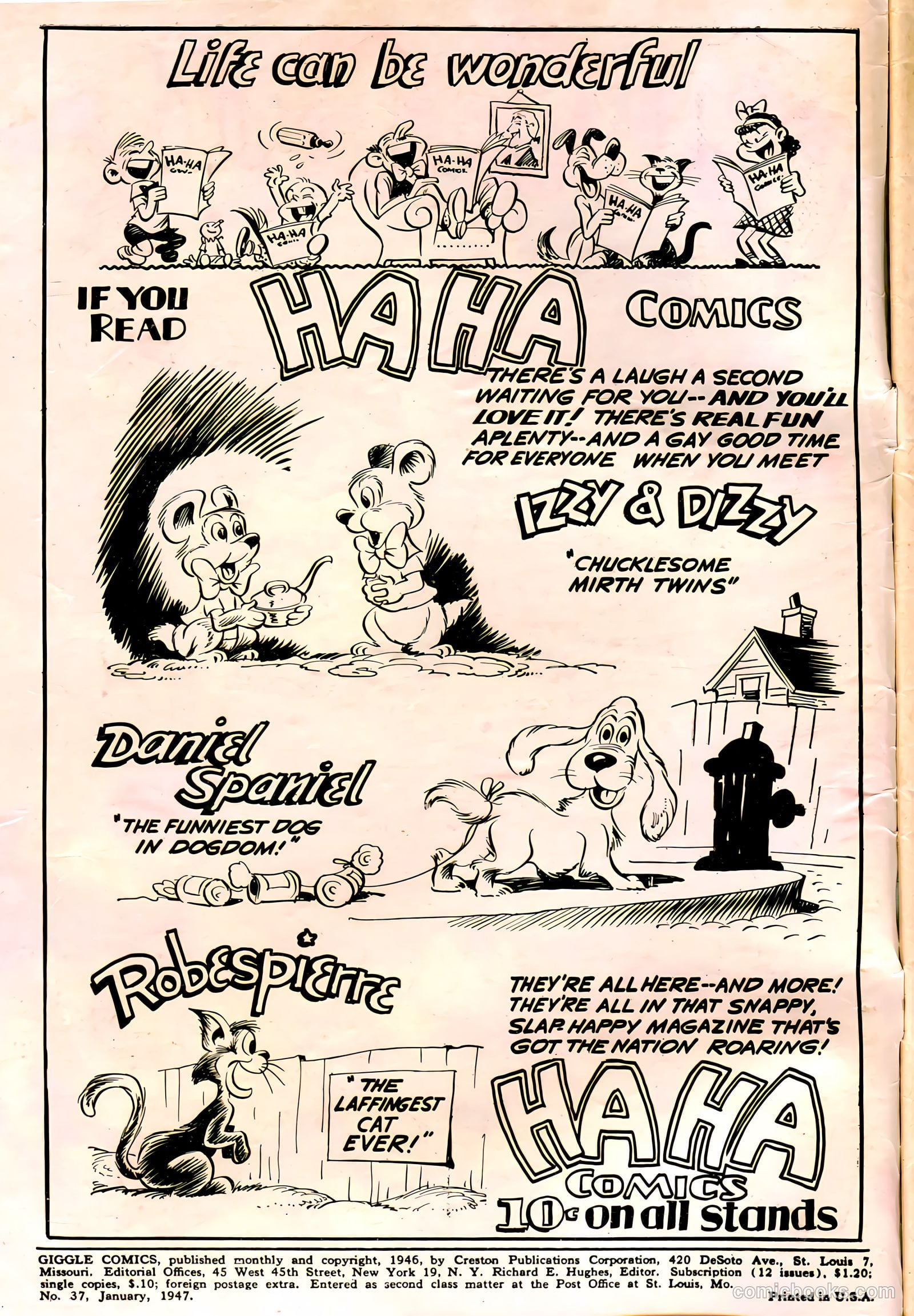 Giggle Comics #37 (1947) — page 2 of 52