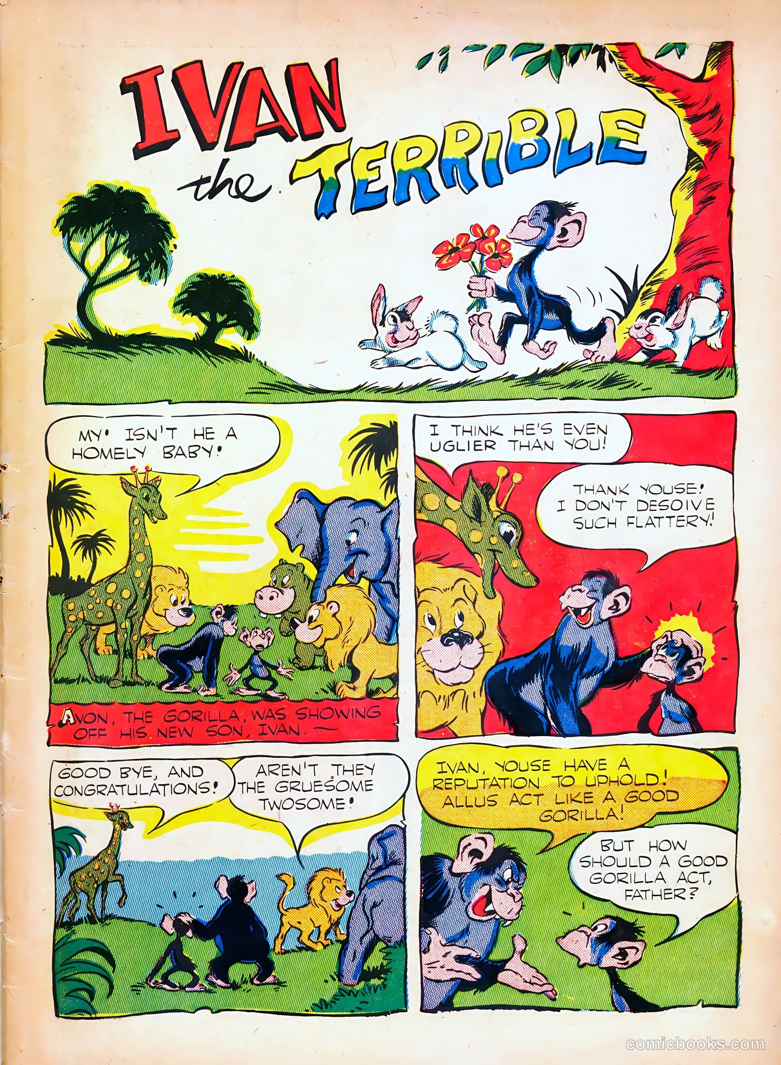 Giggle Comics #4 (1943) — page 3 of 60
