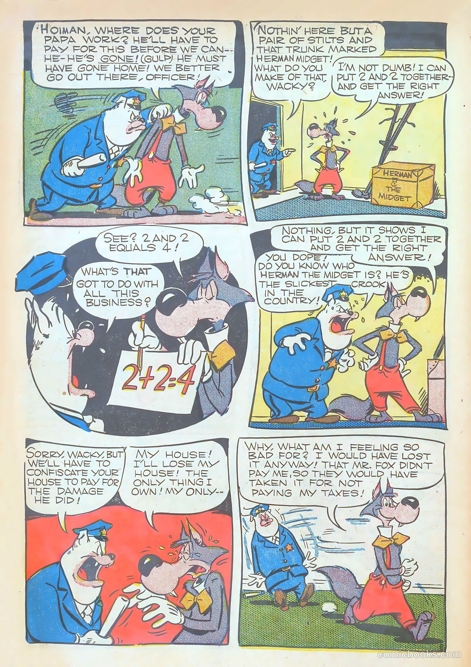 Giggle Comics #40 (1947) — page 50 of 52
