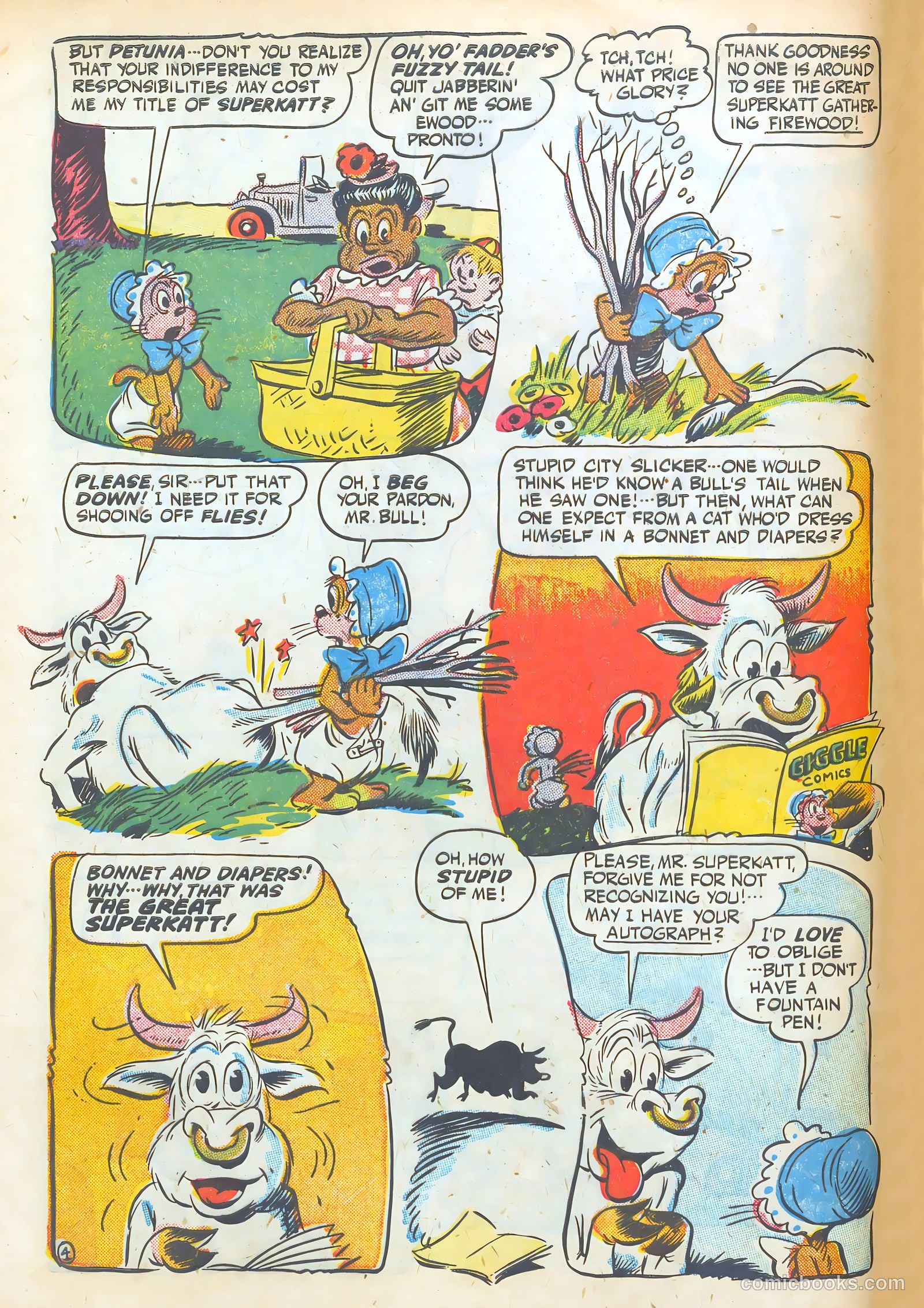 Giggle Comics #45 (1947) — page 6 of 52